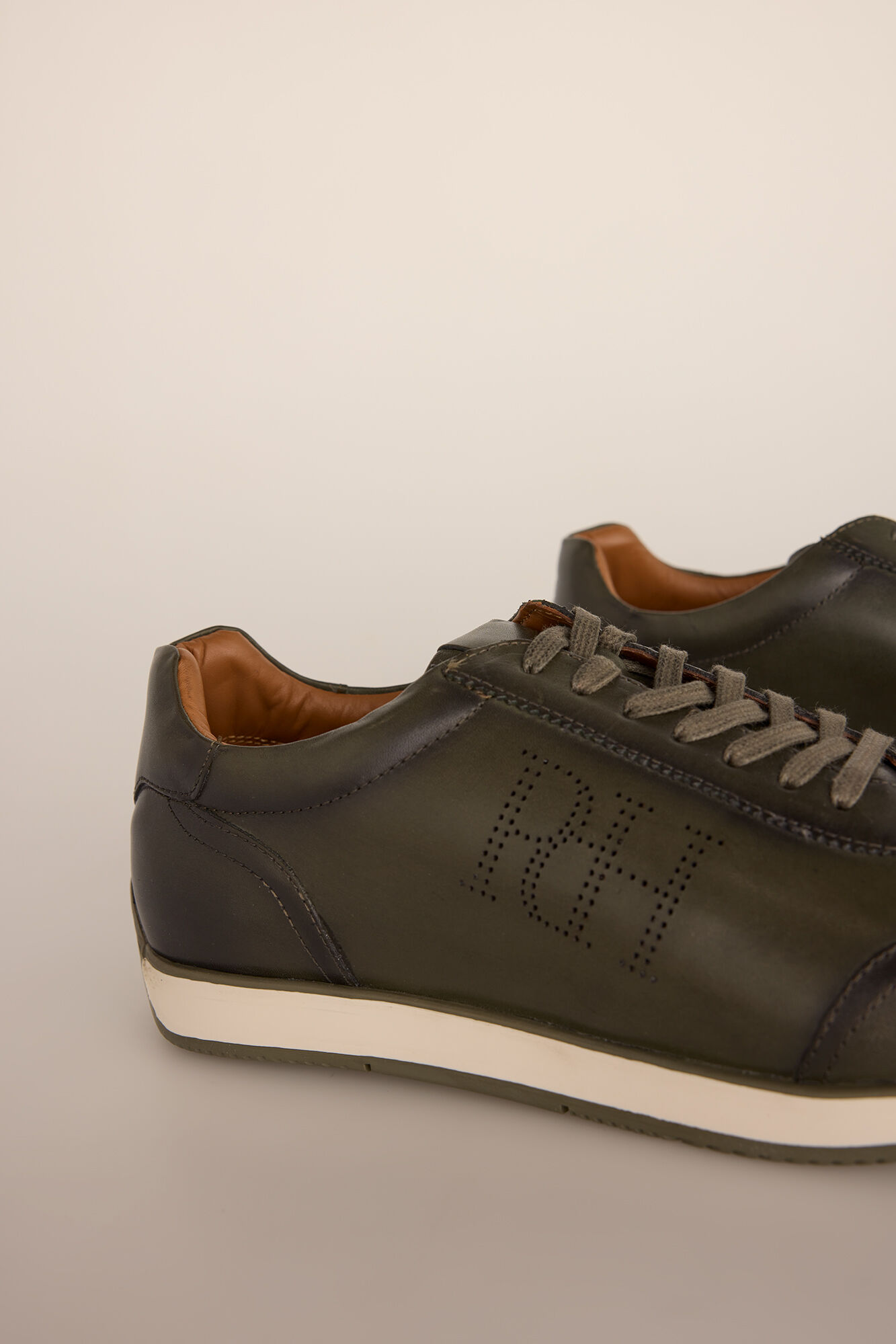 Pedro del Hierro Icon rubber sole trainer  Green