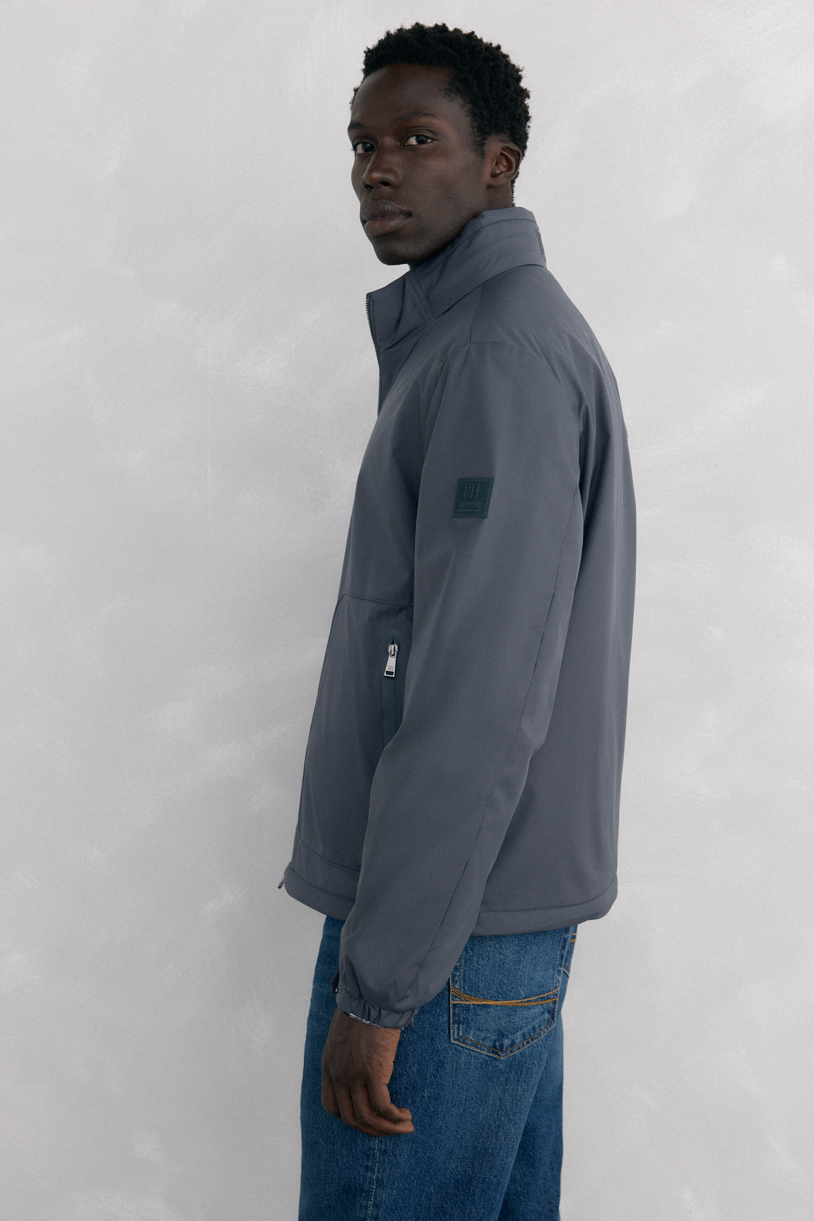 Pedro del Hierro Jacket with removable lining Grey