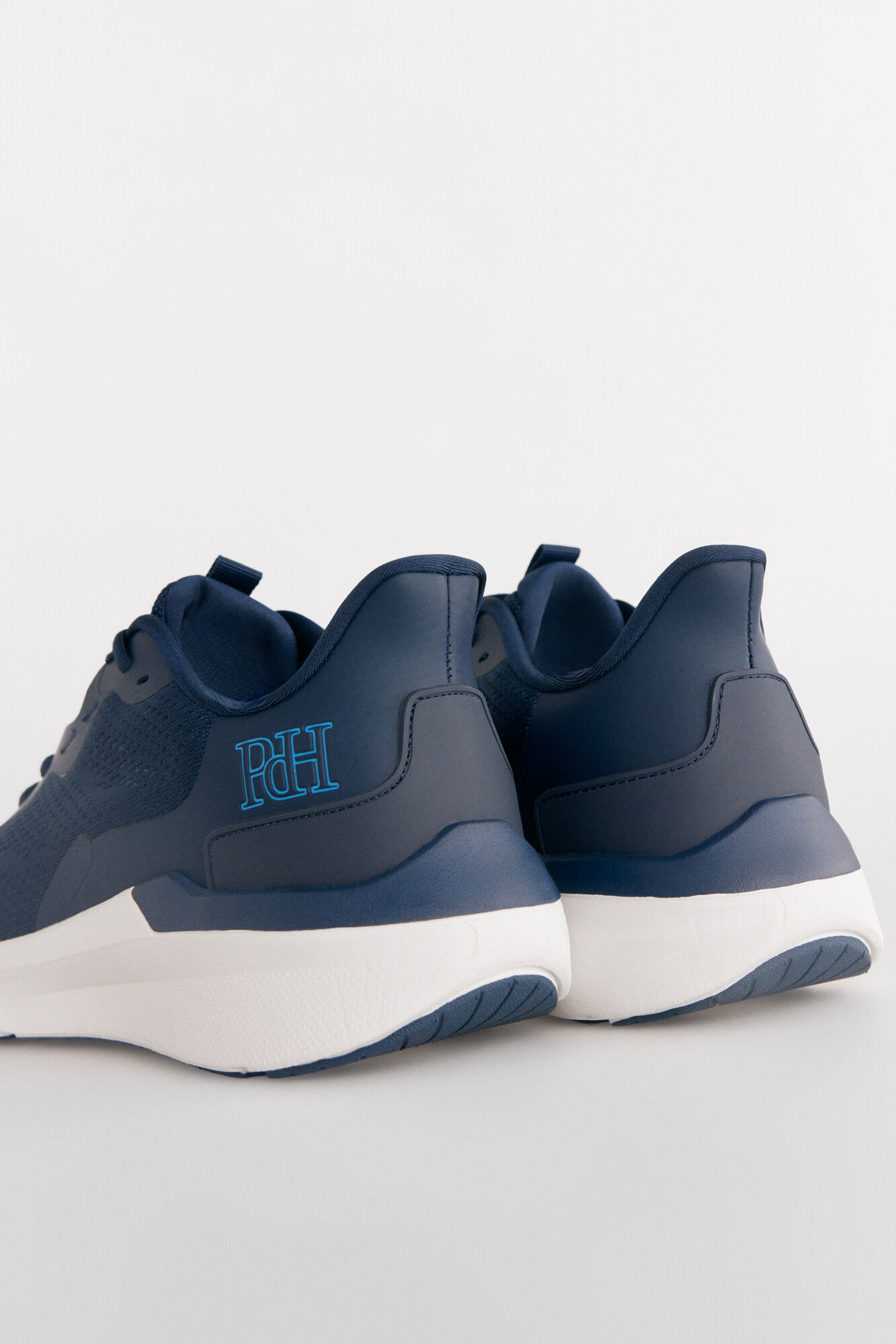 Pedro del Hierro Sapato t&ecirc;xtil com atacadores Azul