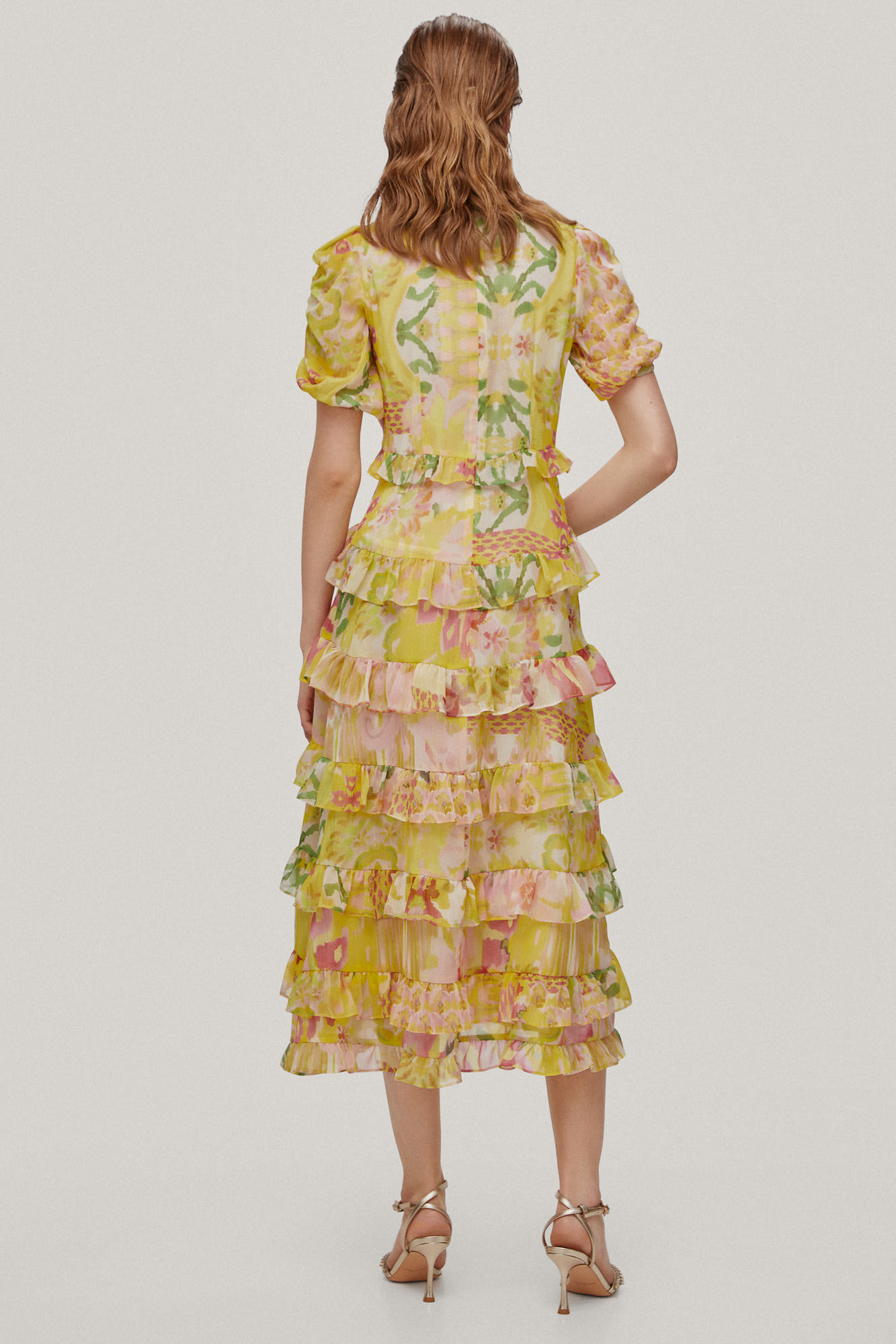 Marcas De Ropa De Vestido Alma En Pena Con Volantes Para Mujer