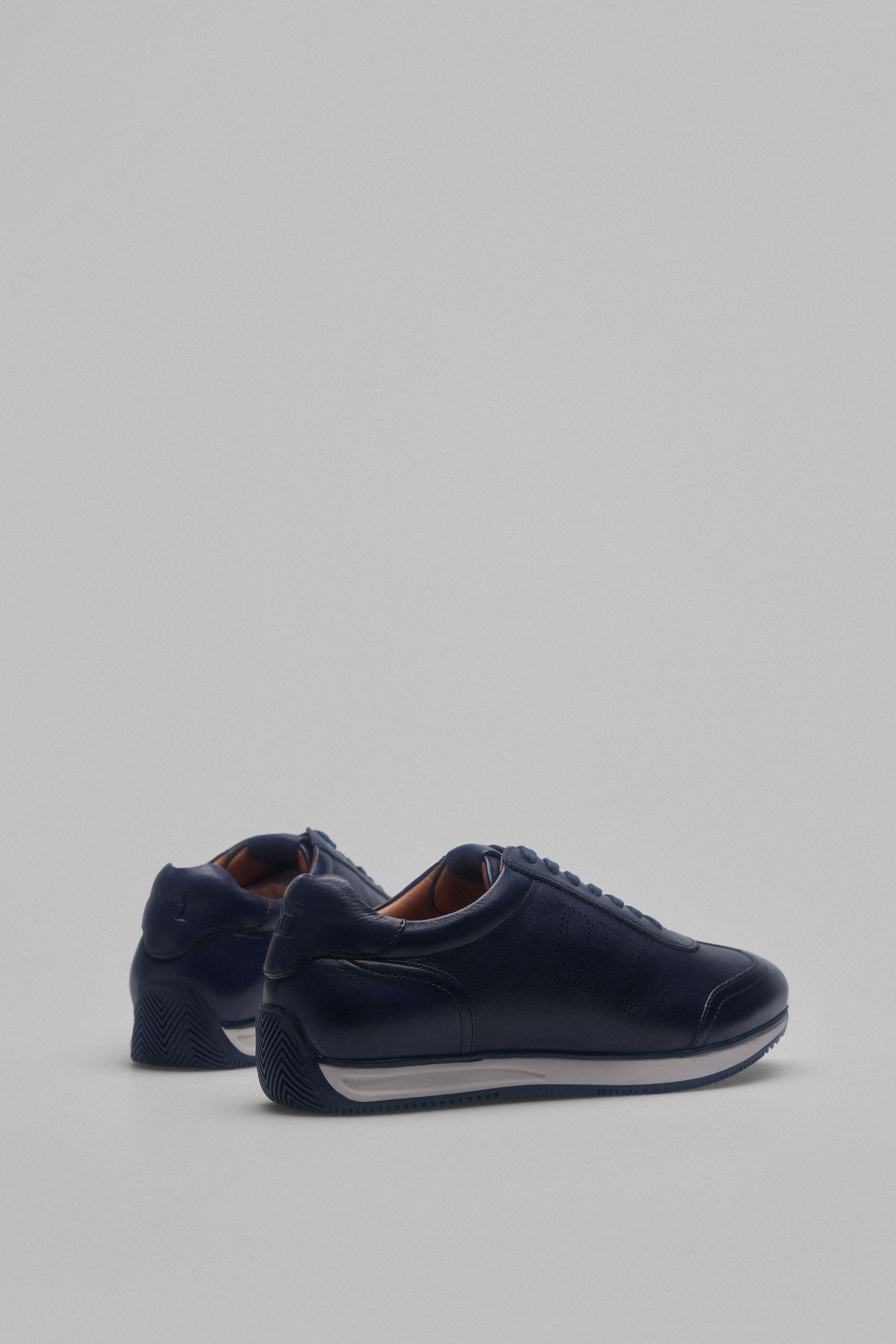 Pedro del Hierro New icon rubber sole trainer  Blue
