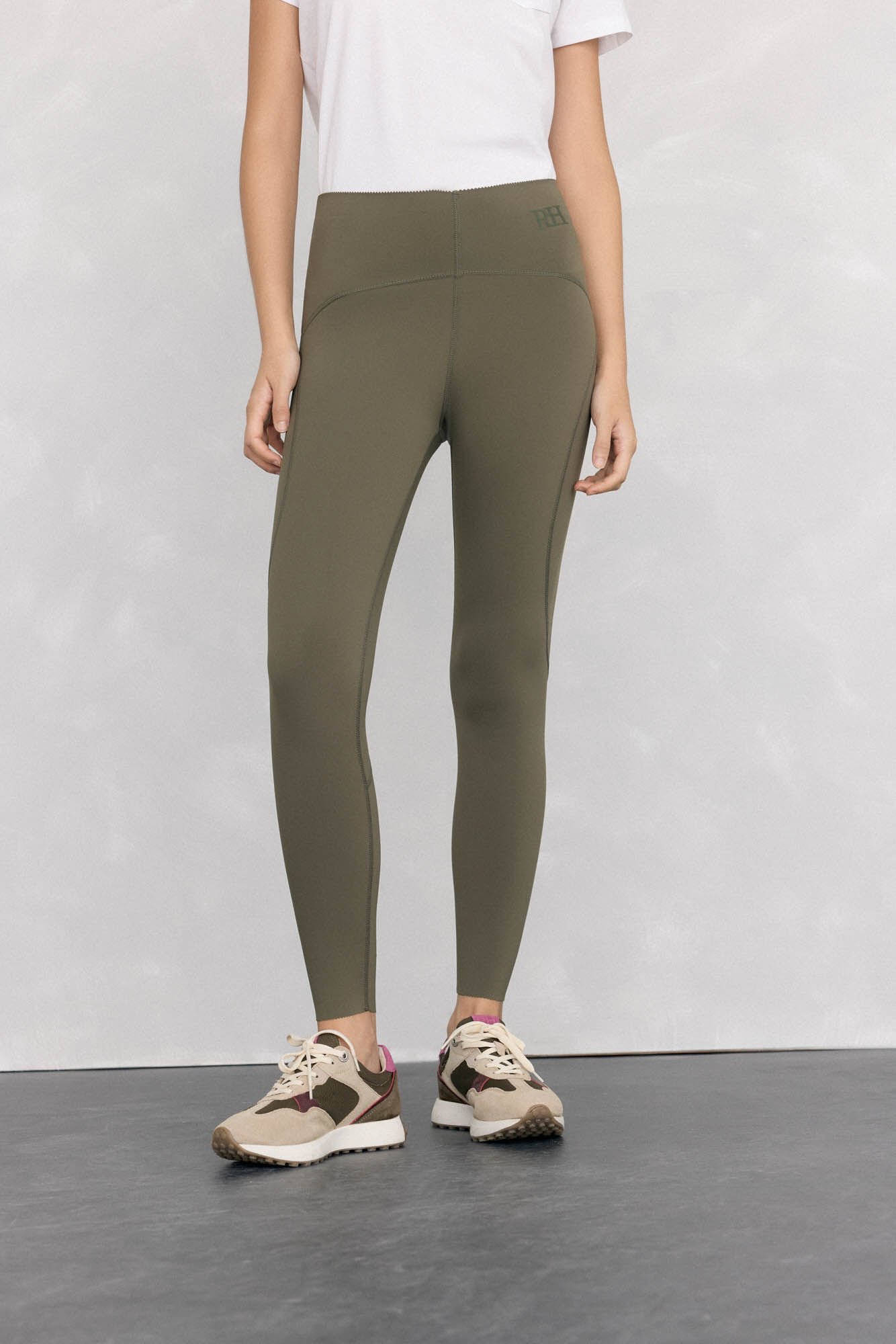 Pedro del Hierro Activewear compression leggings Green