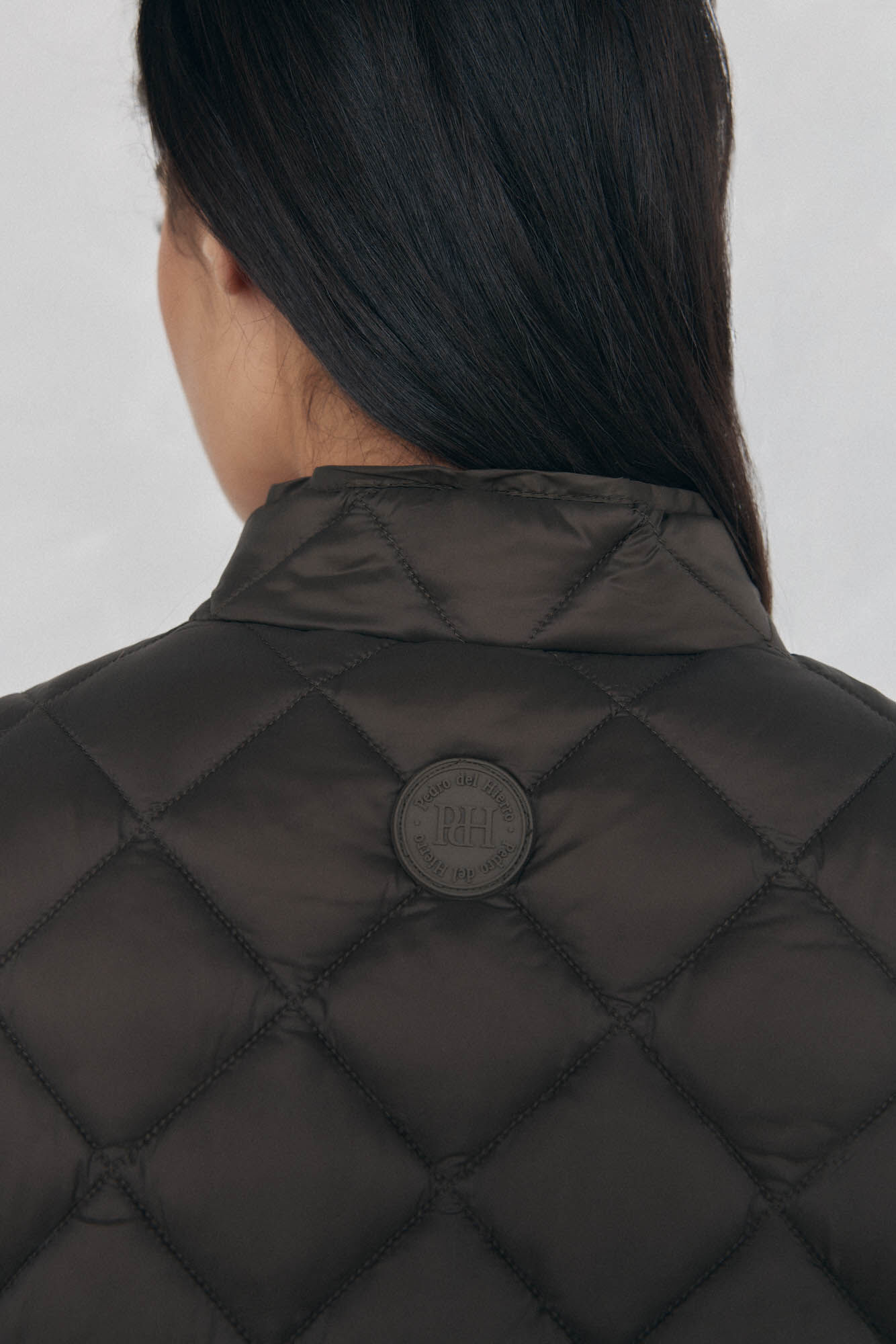 Pedro del Hierro Quilted gilet Green