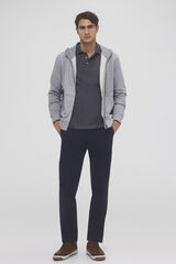 Pedro del Hierro Pantalón chino premium flex regular fit Azul