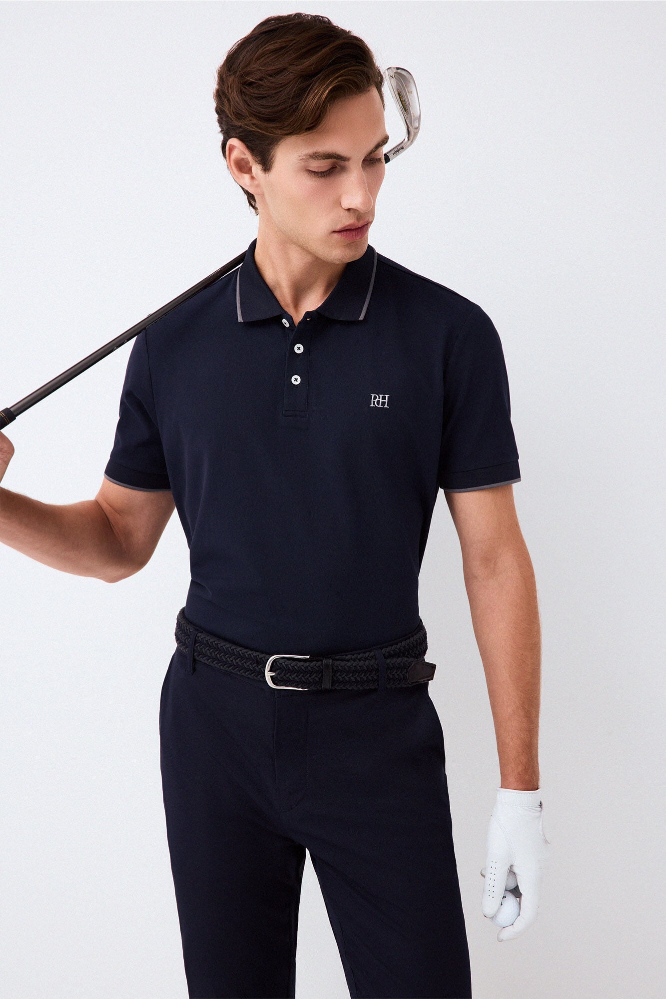 Pedro del Hierro Plain polo shirt