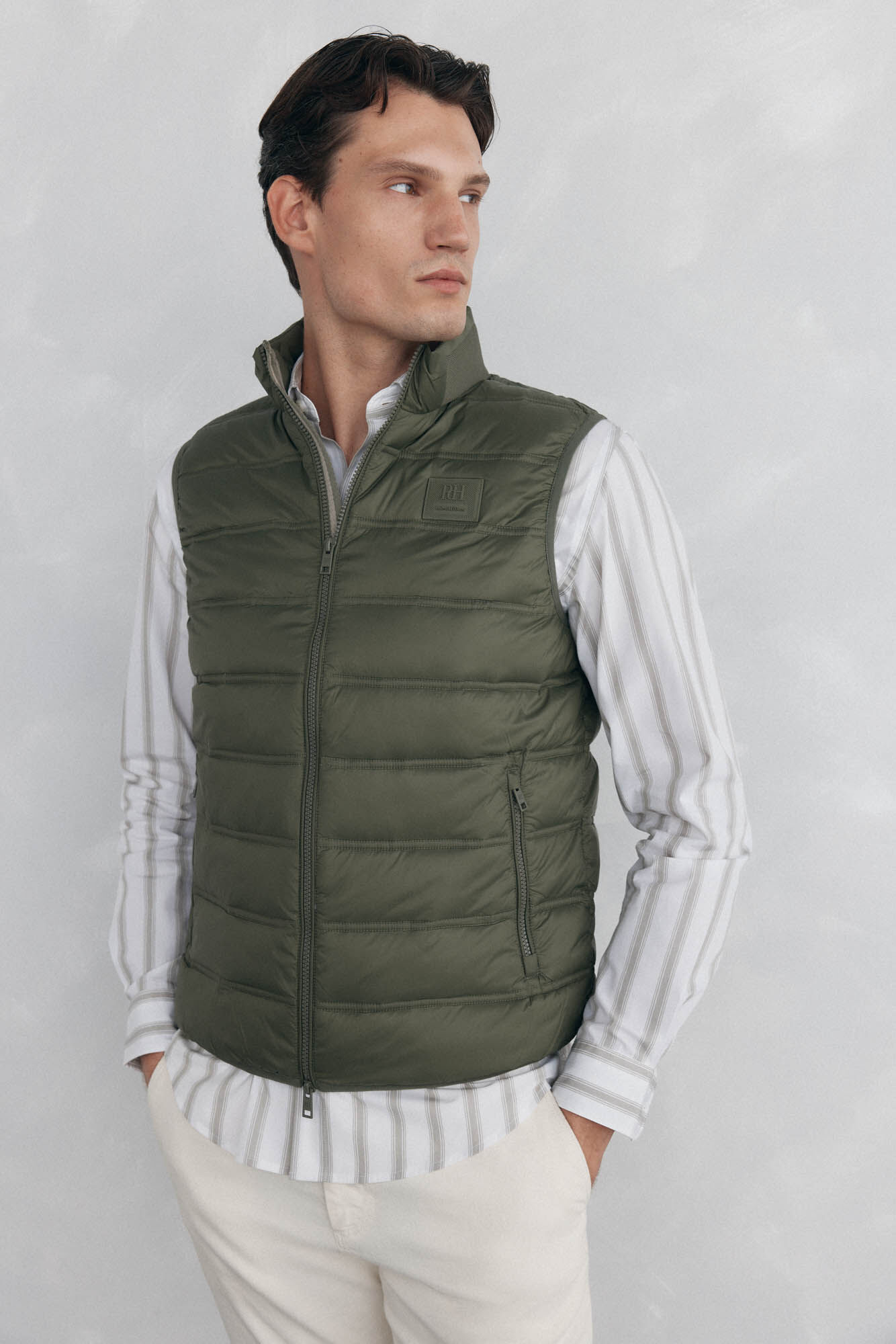 Pedro del Hierro Ultralight gilet  Green
