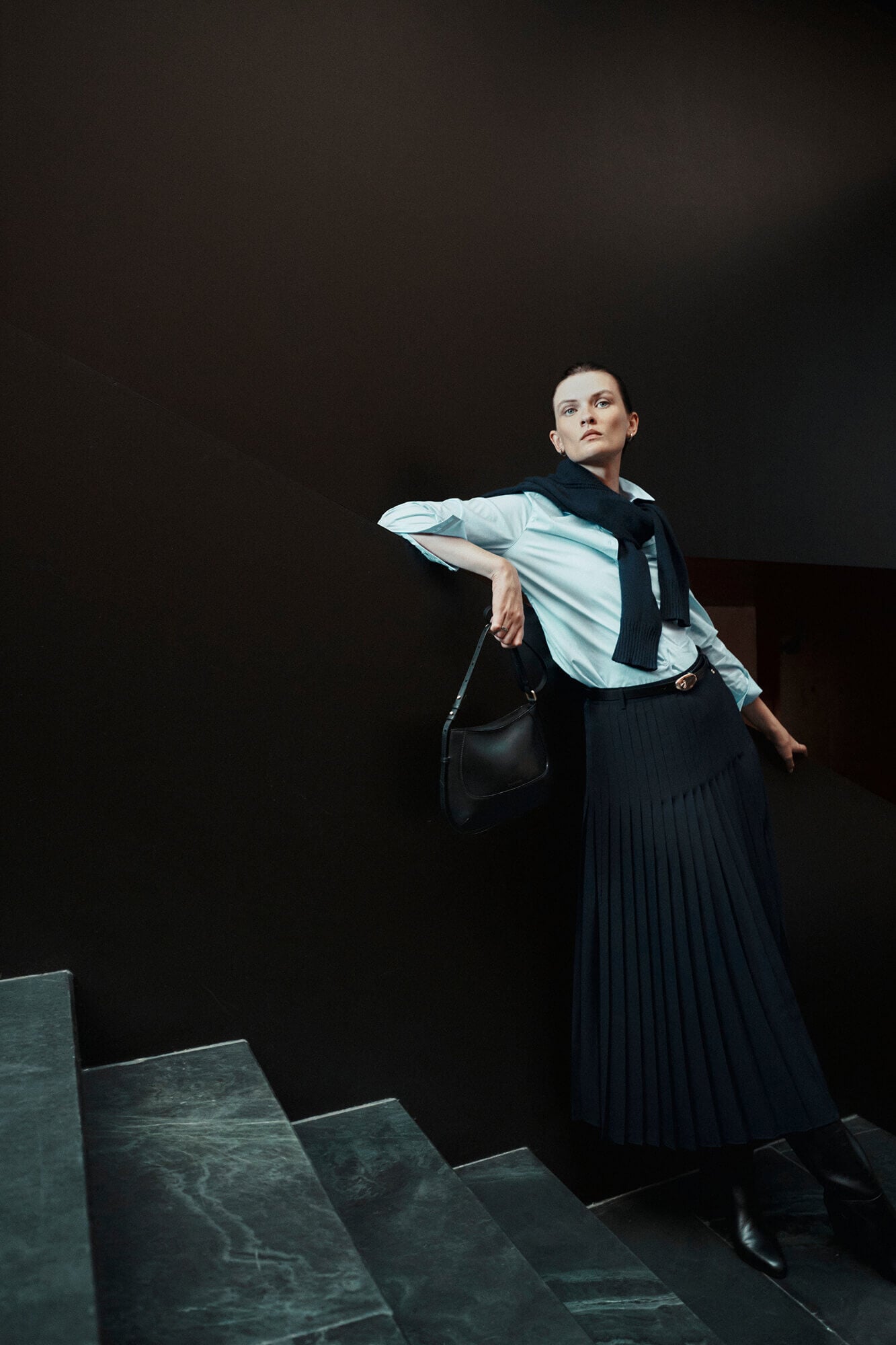 Pedro del Hierro Pleated skirt