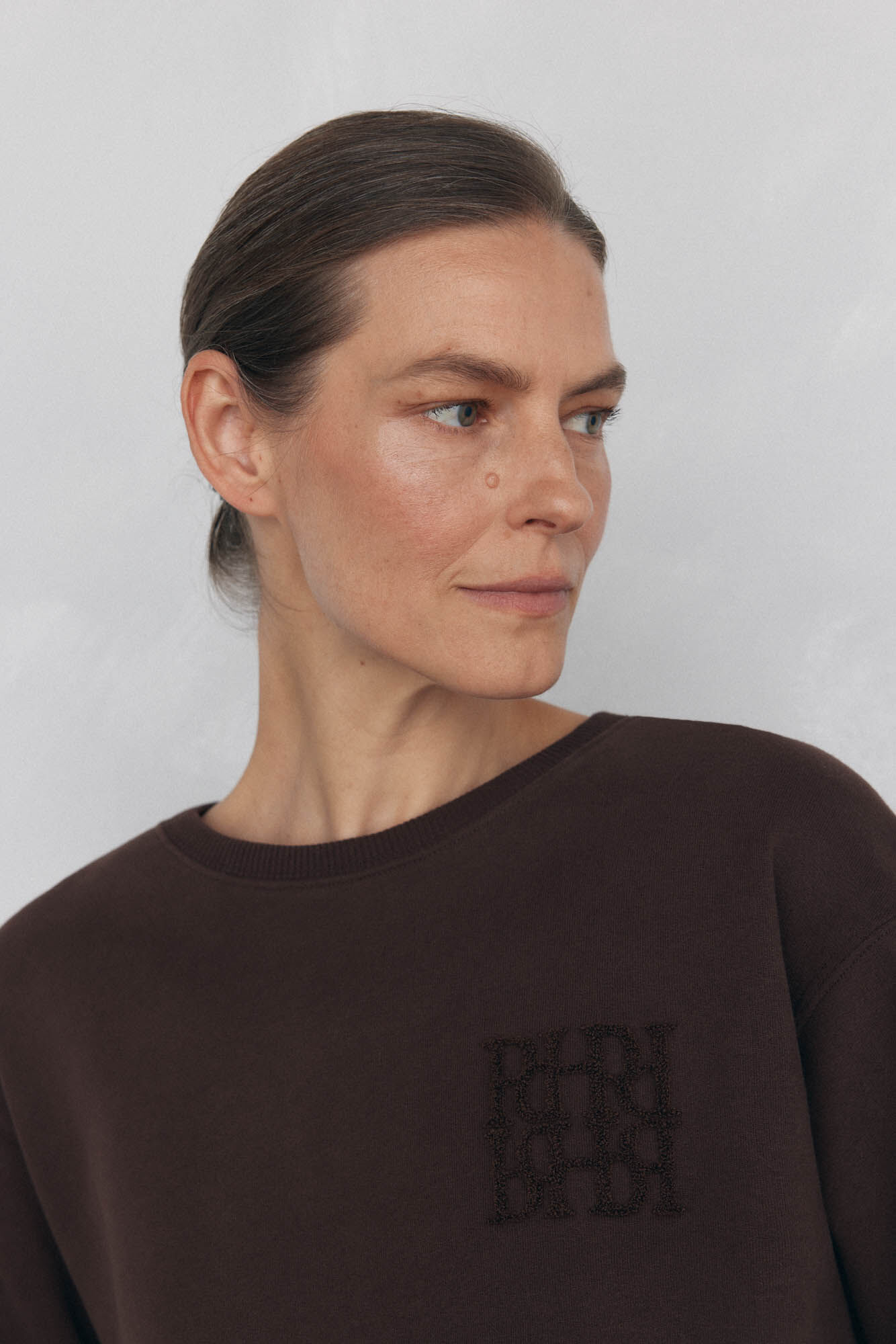 Pedro del Hierro Sweatshirt de algod&atilde;o espanhol Marrom