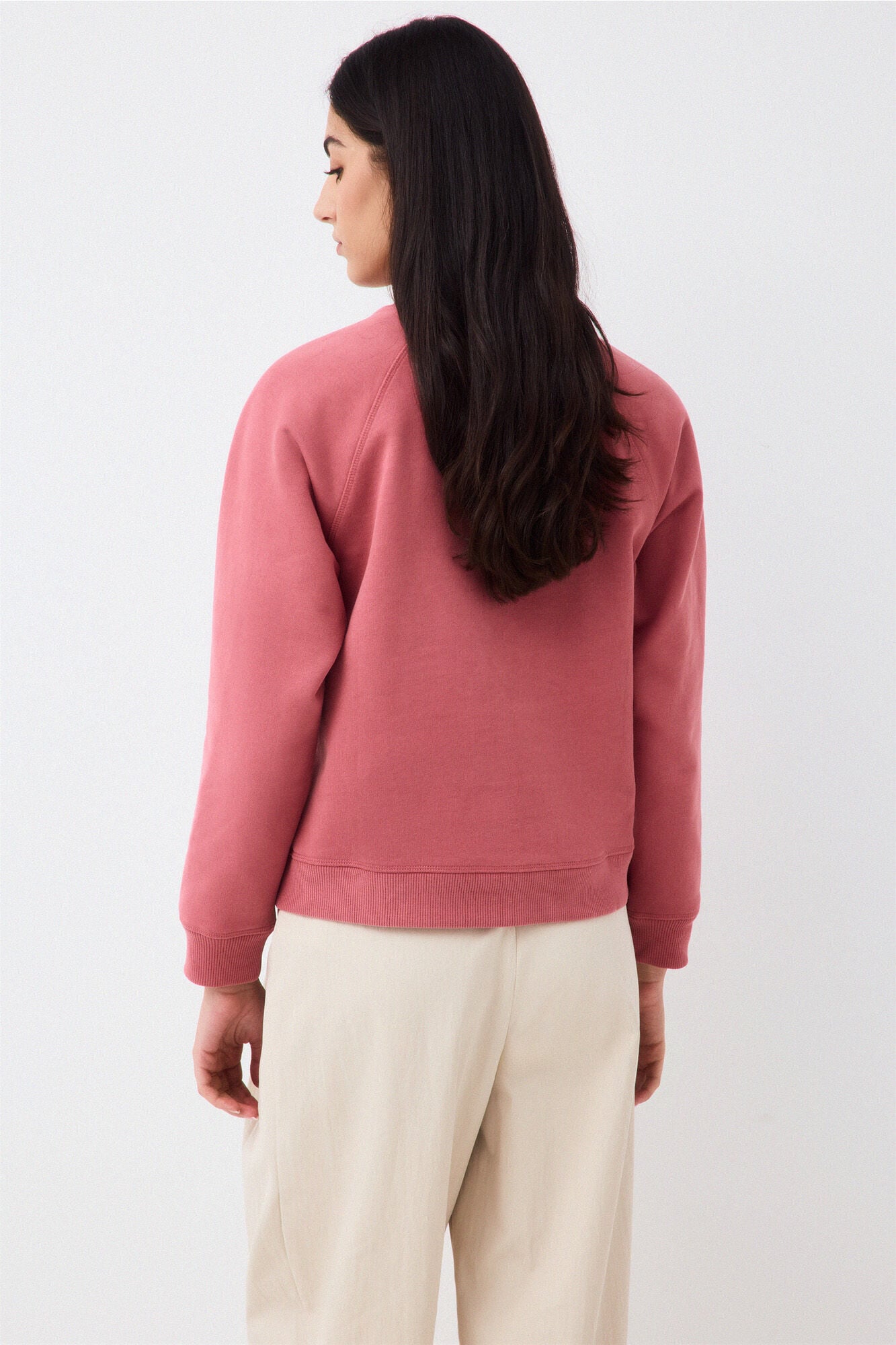 Pedro del Hierro Spanish cotton sweatshirt Pink