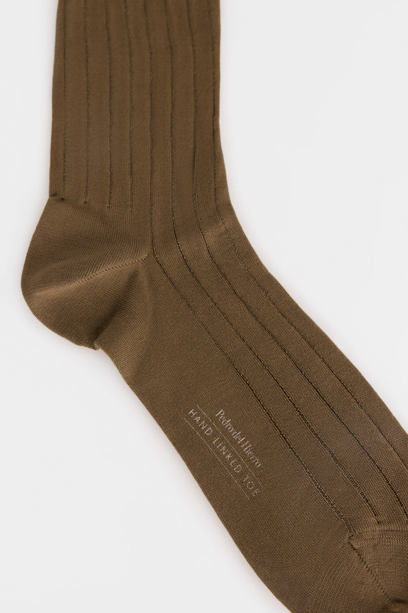 Pedro del Hierro Plain dress socks Brown