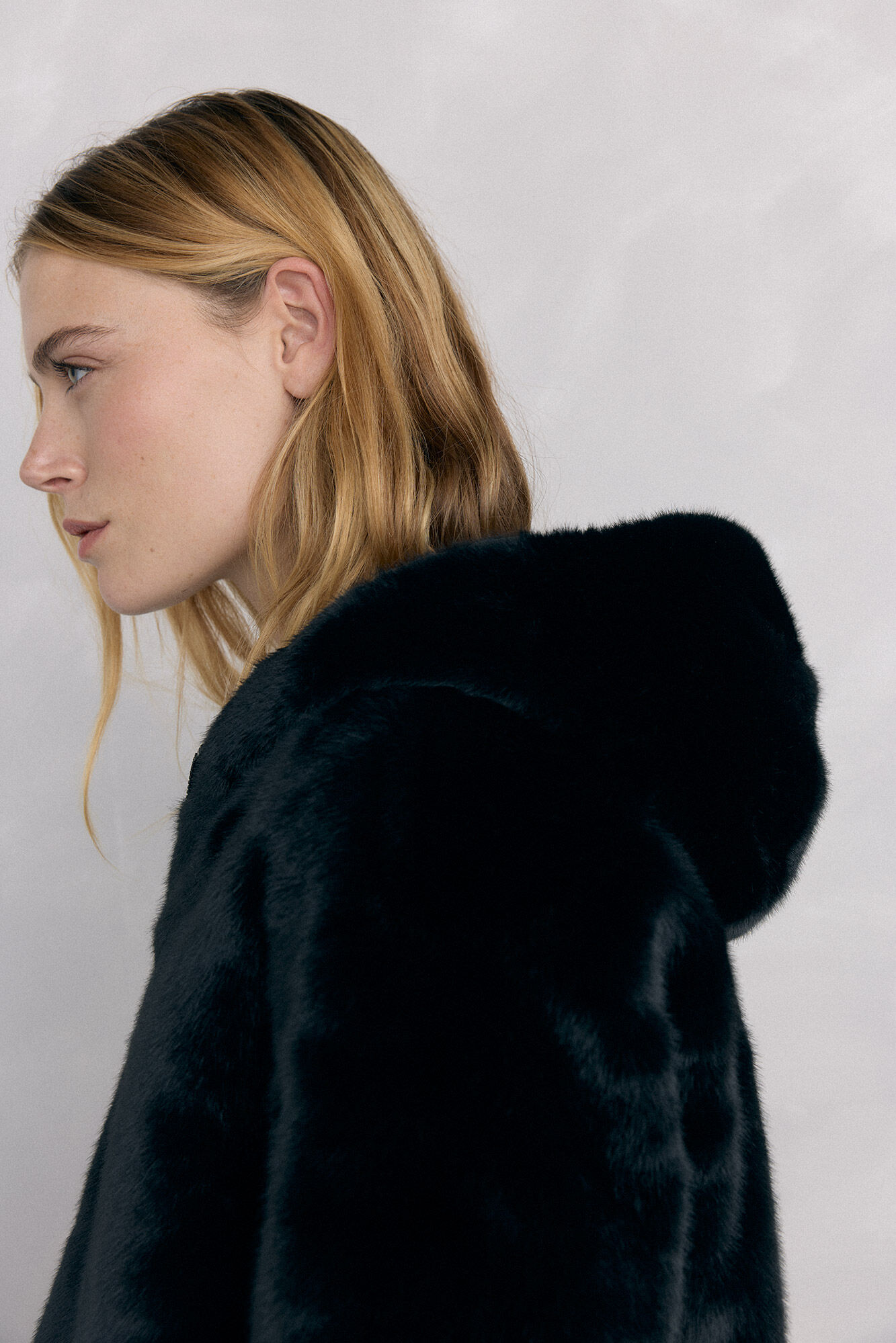 Pedro del Hierro Parka de pele revers&iacute;vel Preto