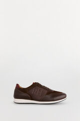 Pedro del Hierro Icon rubber sole trainer  Brown