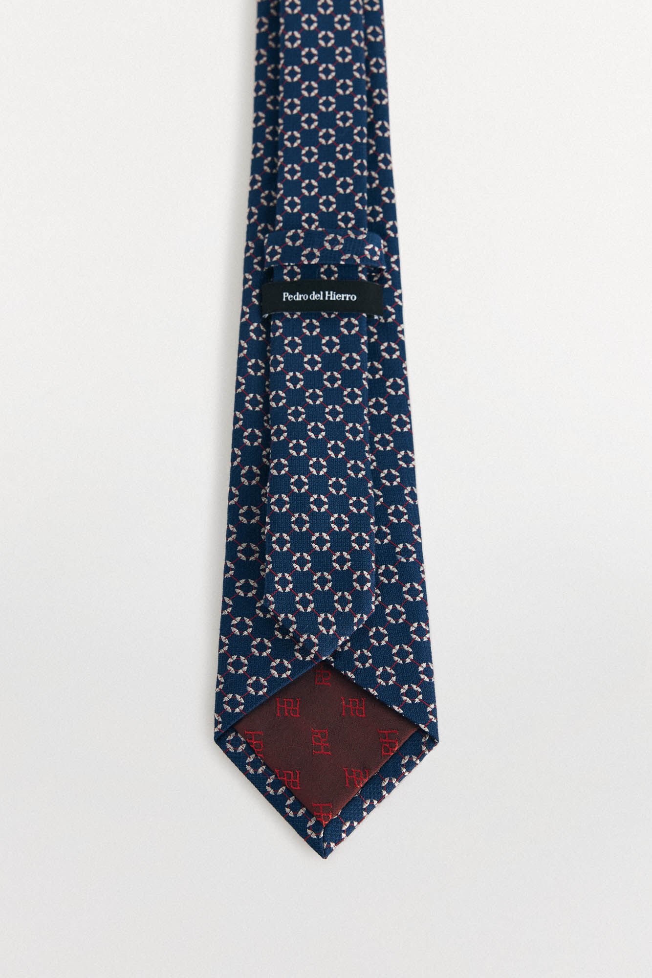 Pedro del Hierro Natural silk tie