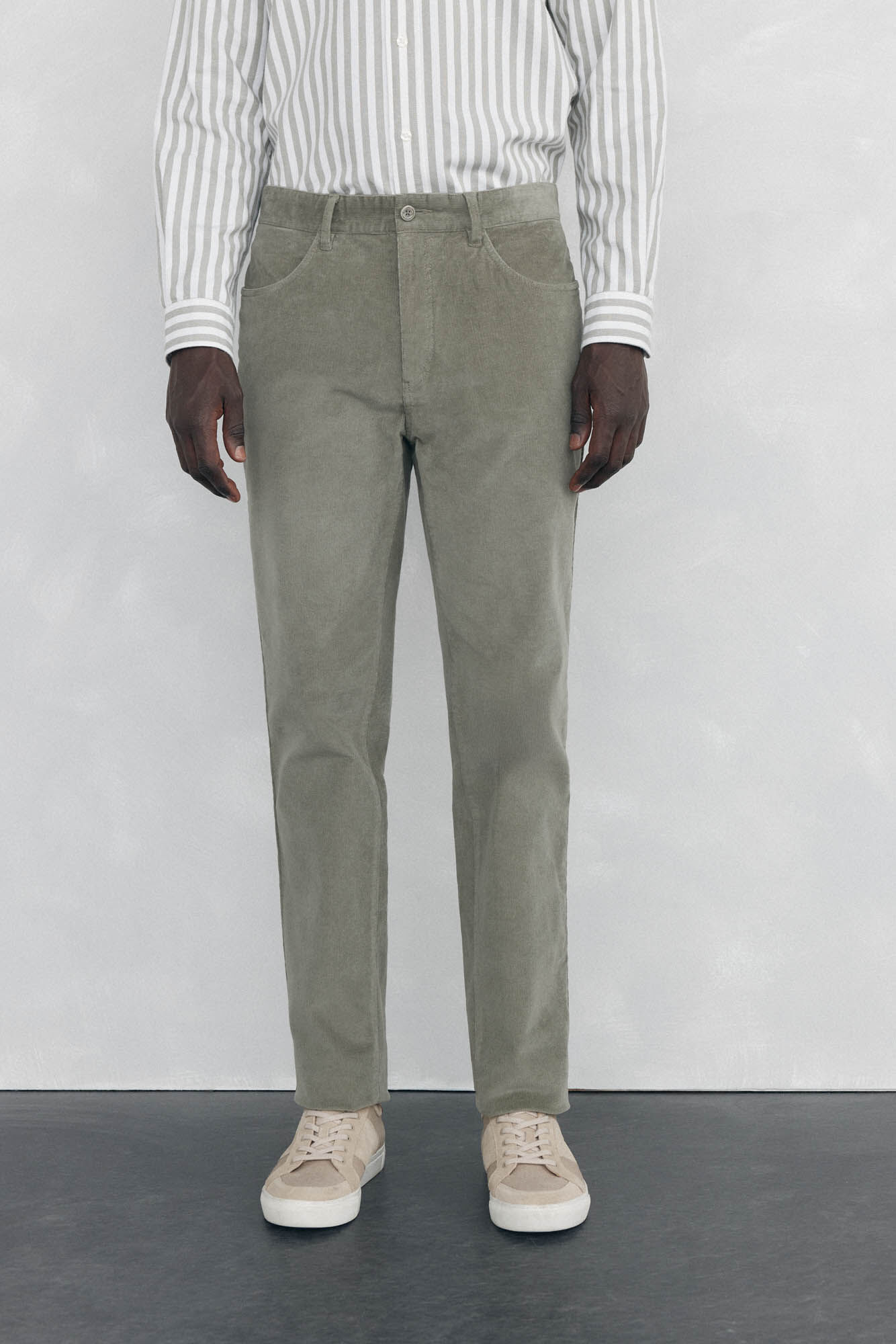 Pedro del Hierro Slim fit corduroy 5-pocket pants