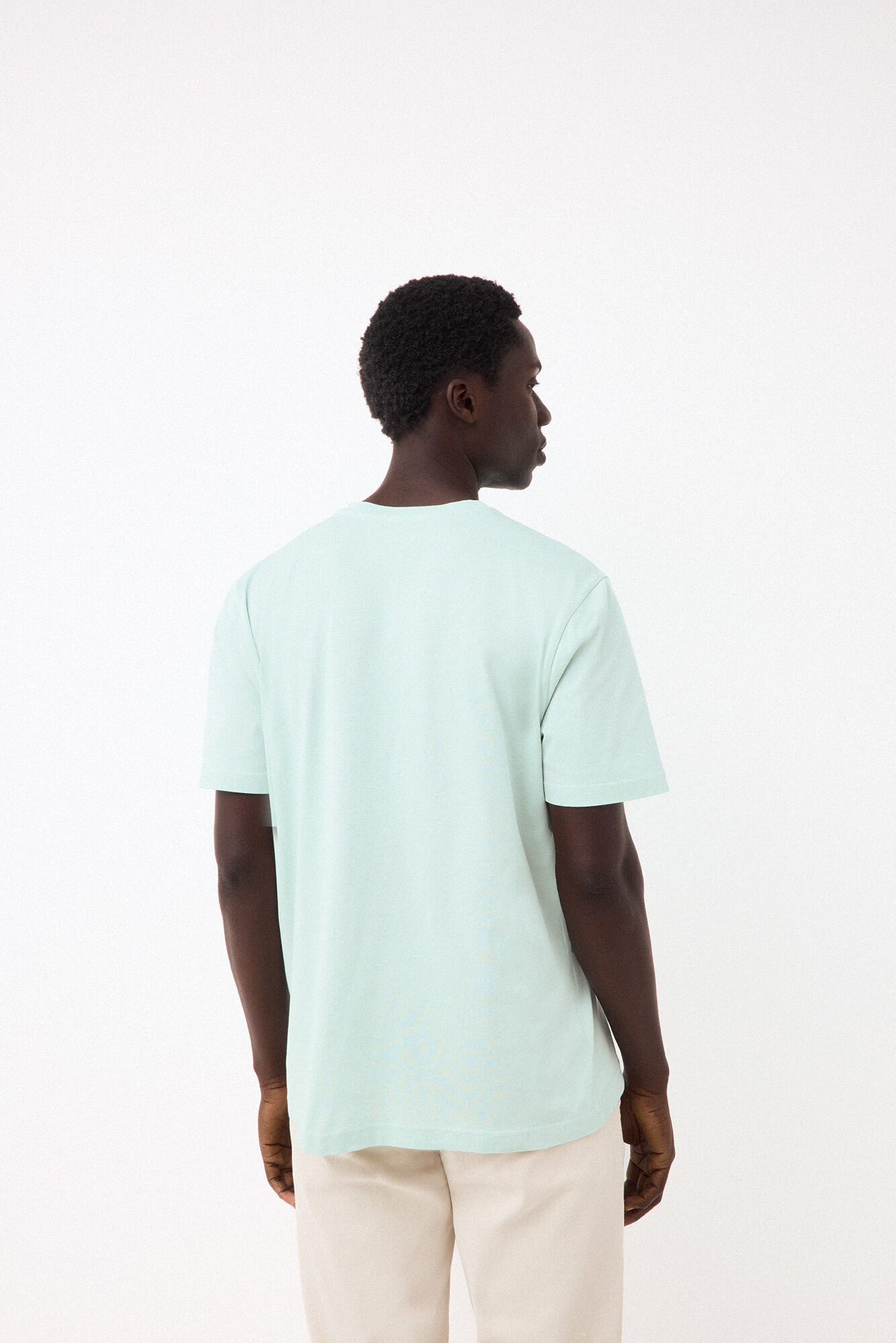 Pedro del Hierro Small logo T-shirt Blue