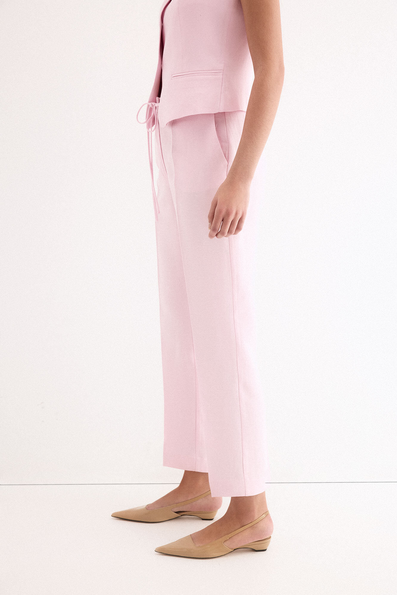 Pedro del Hierro Pink suit trousers Pink