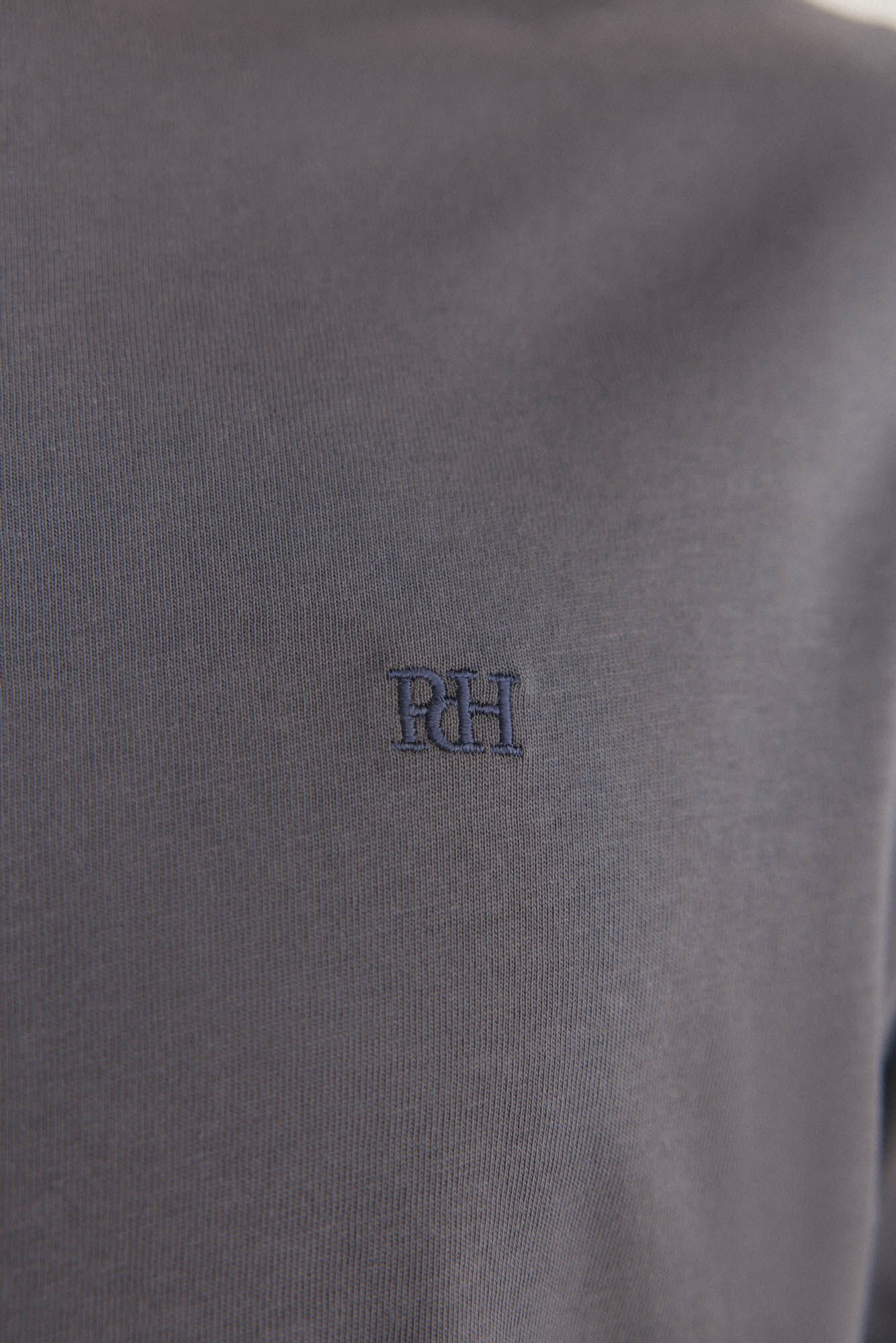 Pedro del Hierro Basic T-shirt Grey