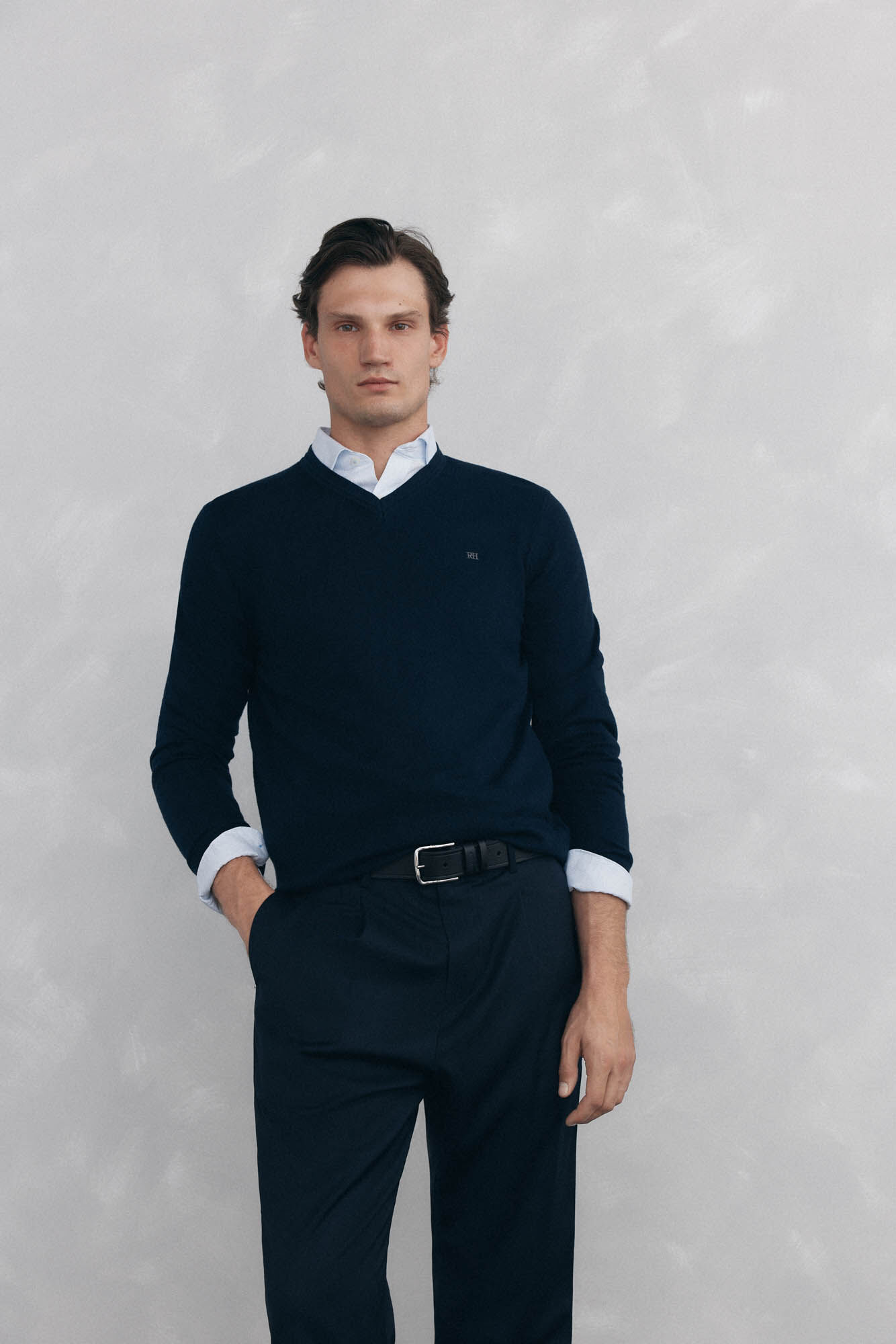 Pedro del Hierro V-neck jumper