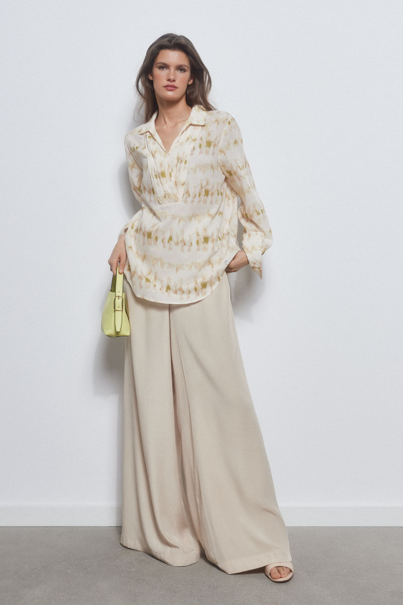 Pedro del Hierro Printed blouson Green