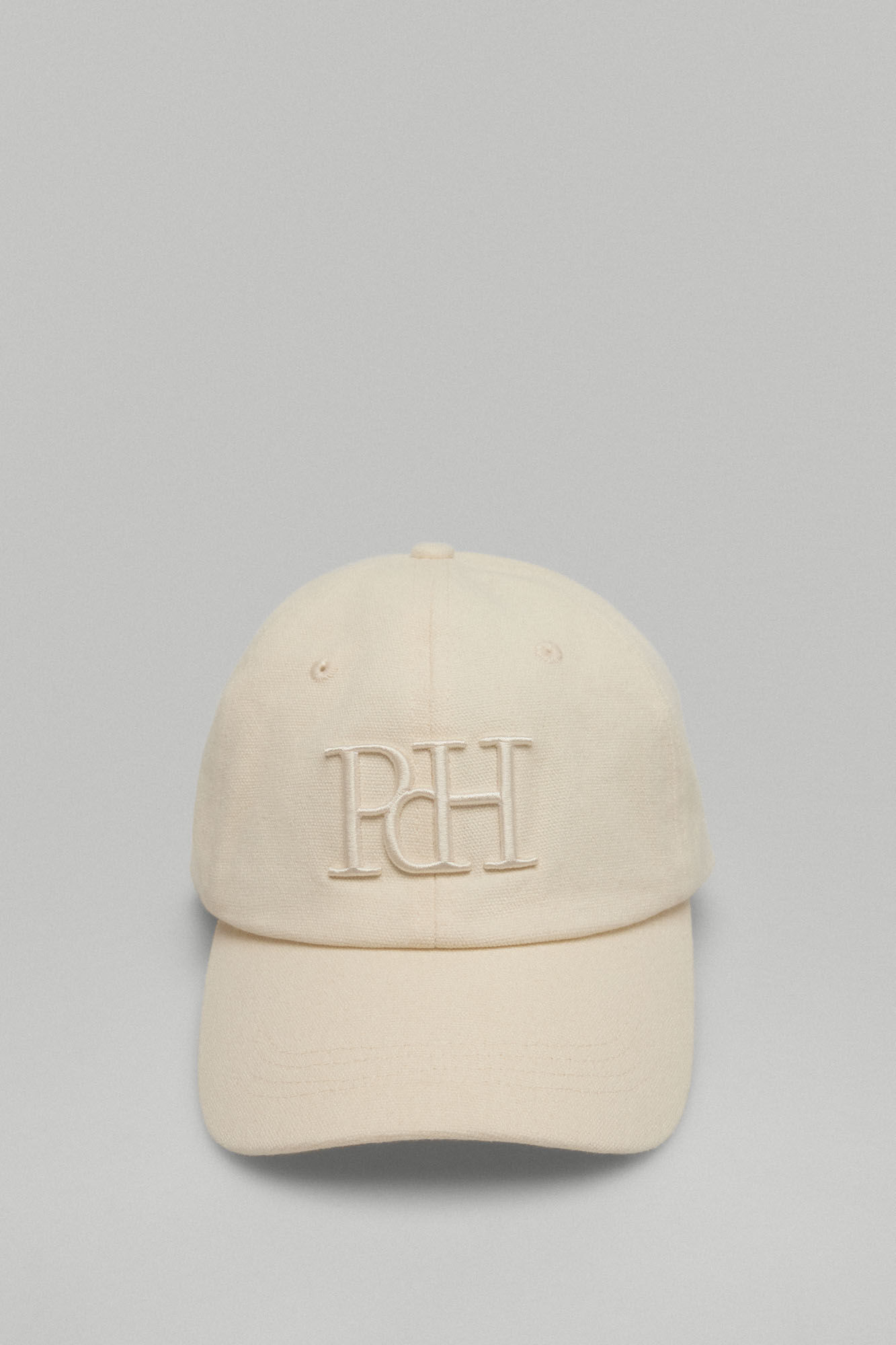 Pedro del Hierro Gorra logo Marr&oacute;n