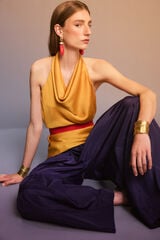 Pedro del Hierro Halterneck top Yellow