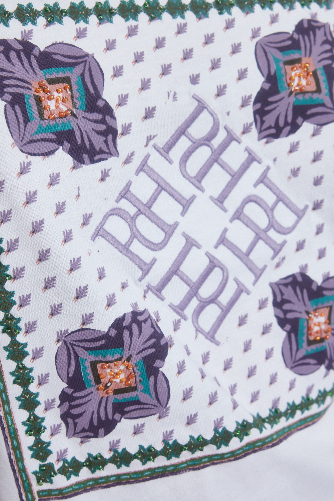 Pedro del Hierro Camiseta basica logo Crudo