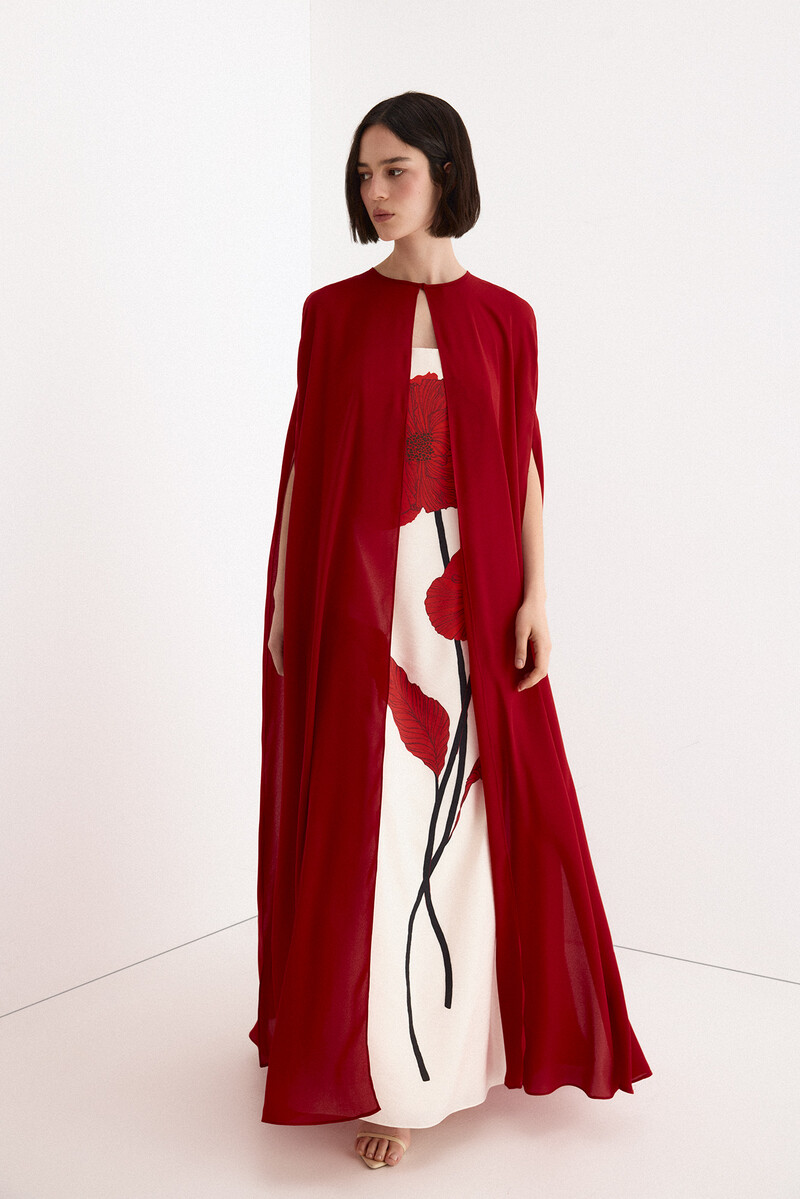 TFP by Tamara Falcó Strapless dress Ecru