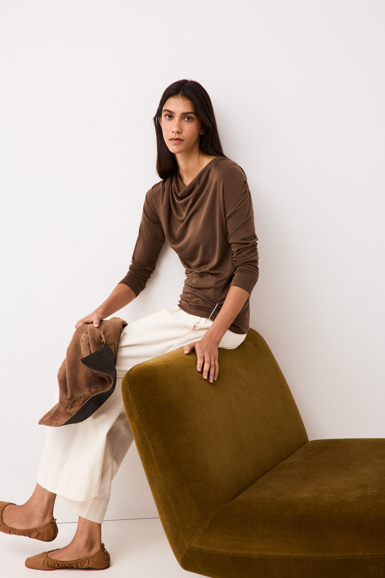 Pedro del Hierro T-shirt with metallic detail