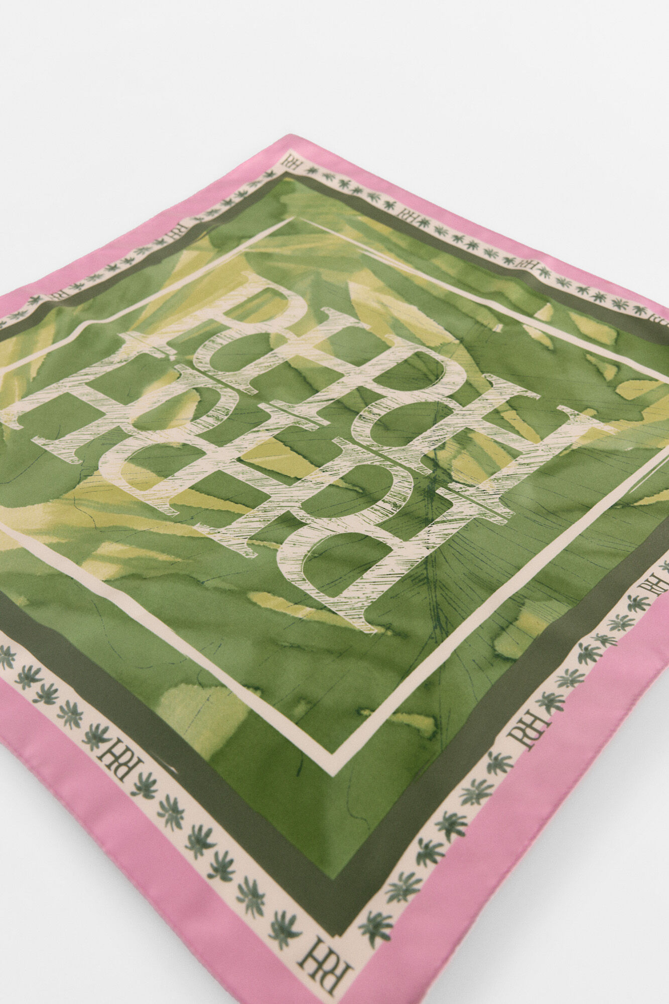 Pedro del Hierro Square printed foulard