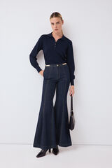 Pedro del Hierro Super flare jeans Blue
