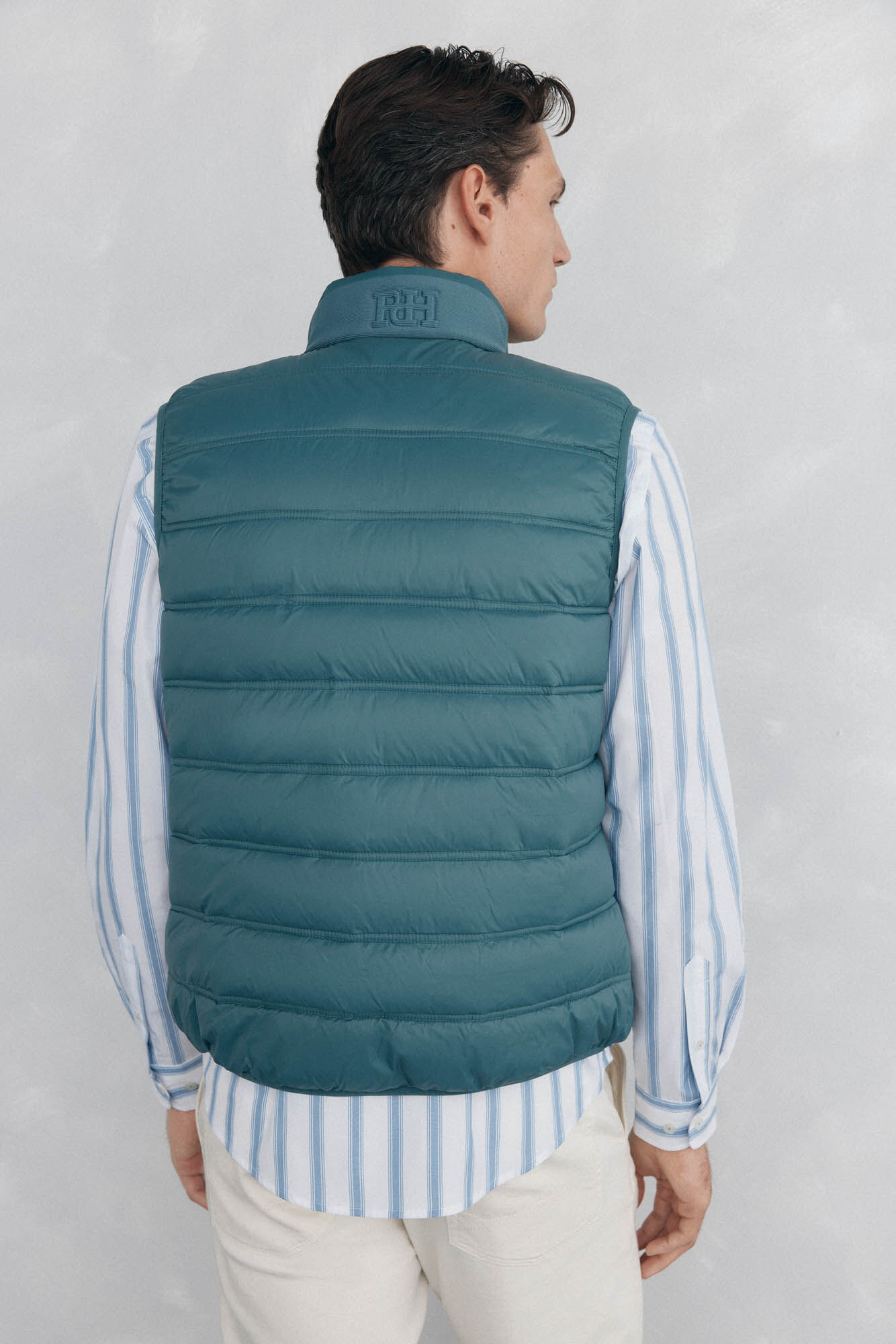 Pedro del Hierro Ultralight gilet  Turquoise