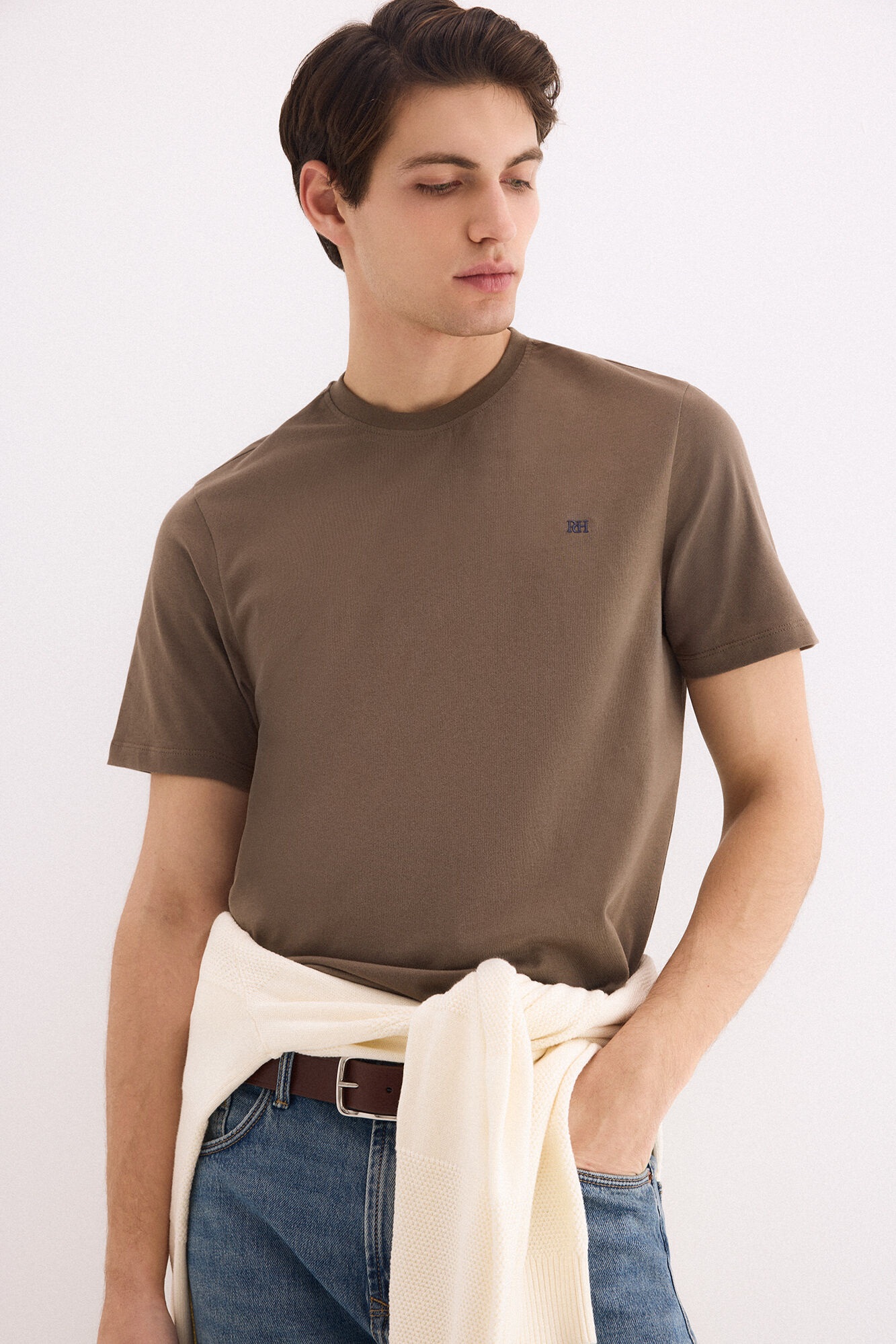 Pedro del Hierro Camiseta b&aacute;sica logo