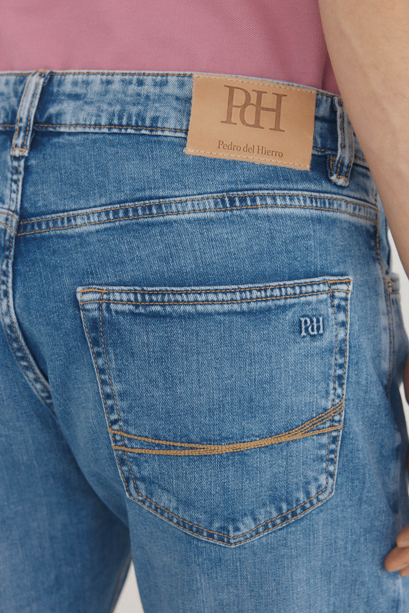Pedro del Hierro Regular fit Premium Flex jeans Blue