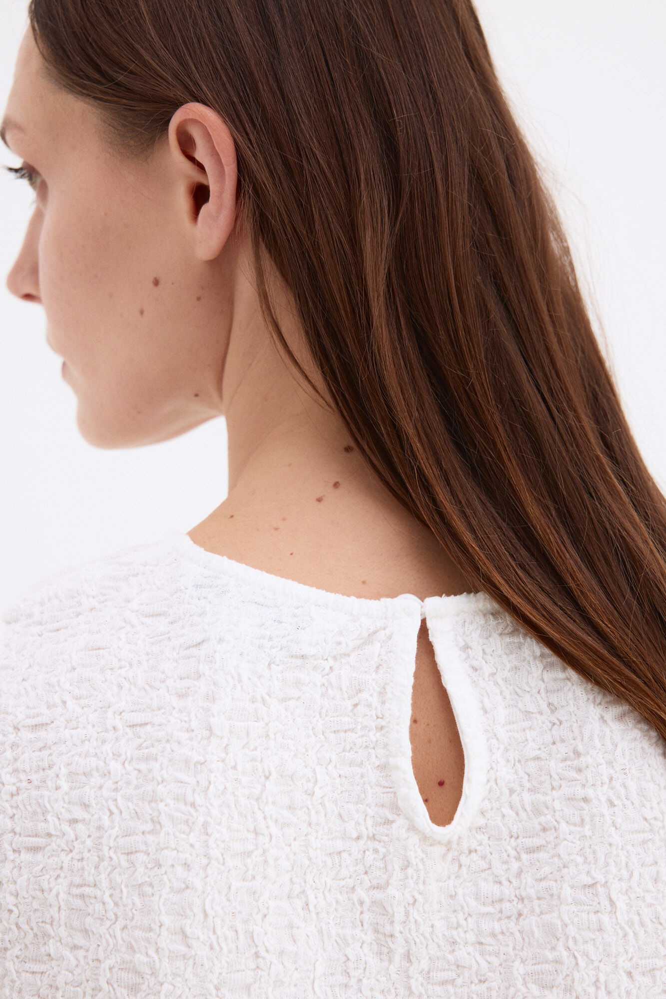 Pedro del Hierro Wrinkled fabric sleeveless top