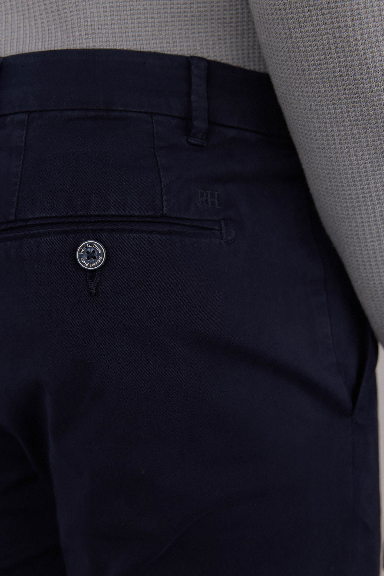 Pedro del Hierro Premium slim fit chinos pants Blue