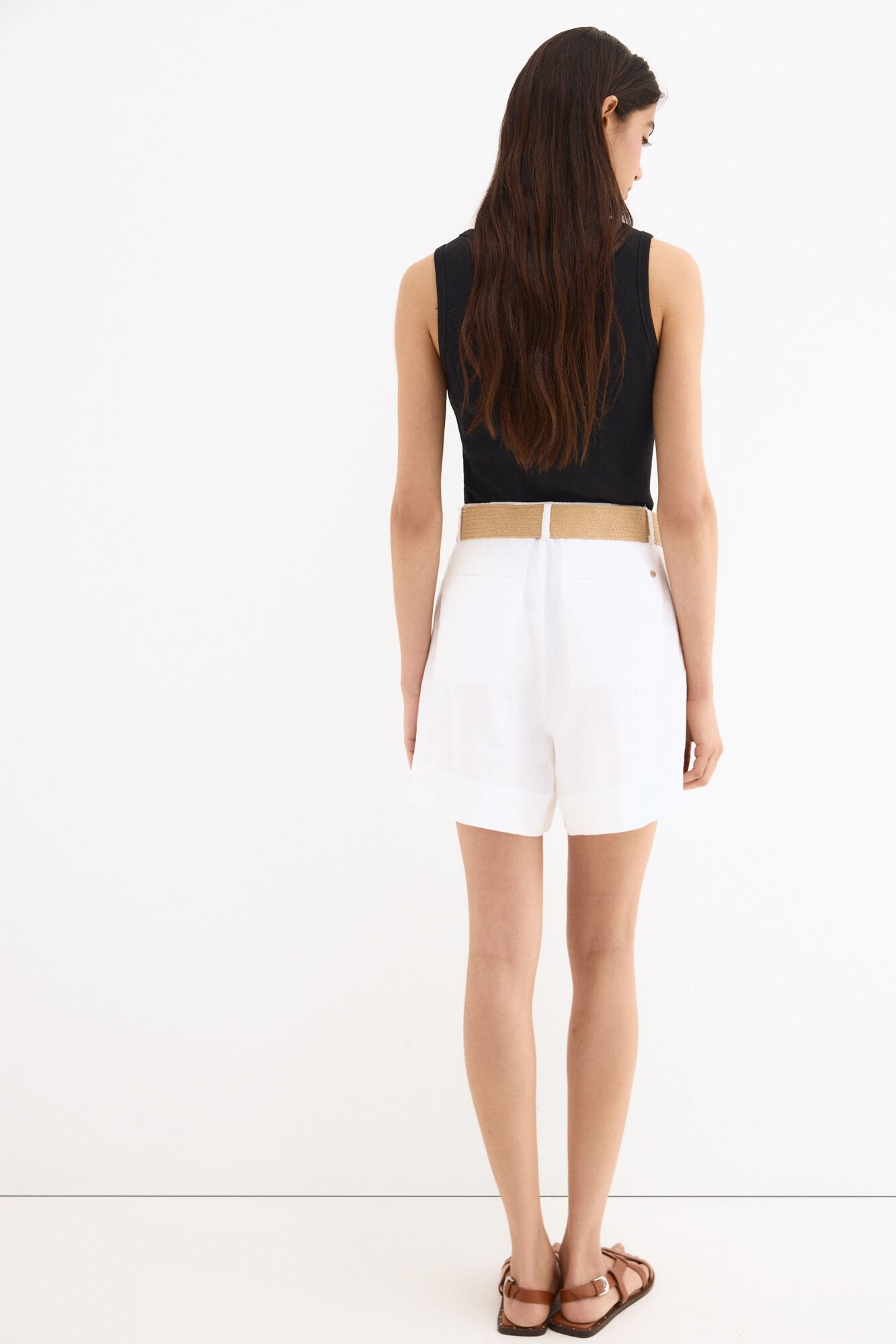 Pedro del Hierro Classic Bermuda shorts White