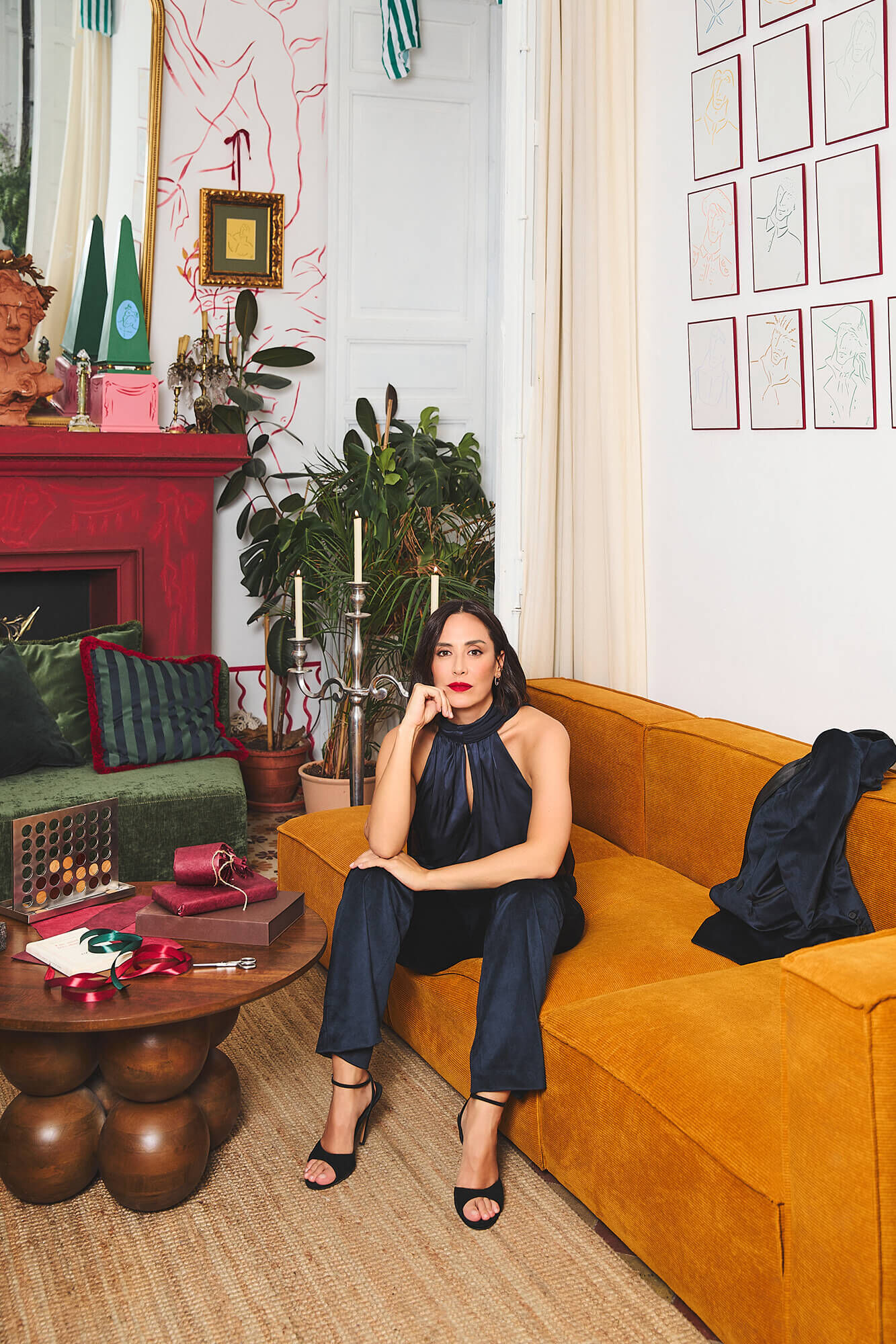 TFP by Tamara Falc&oacute; Velvet trouser