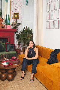 TFP by Tamara Falcó Velvet trouser