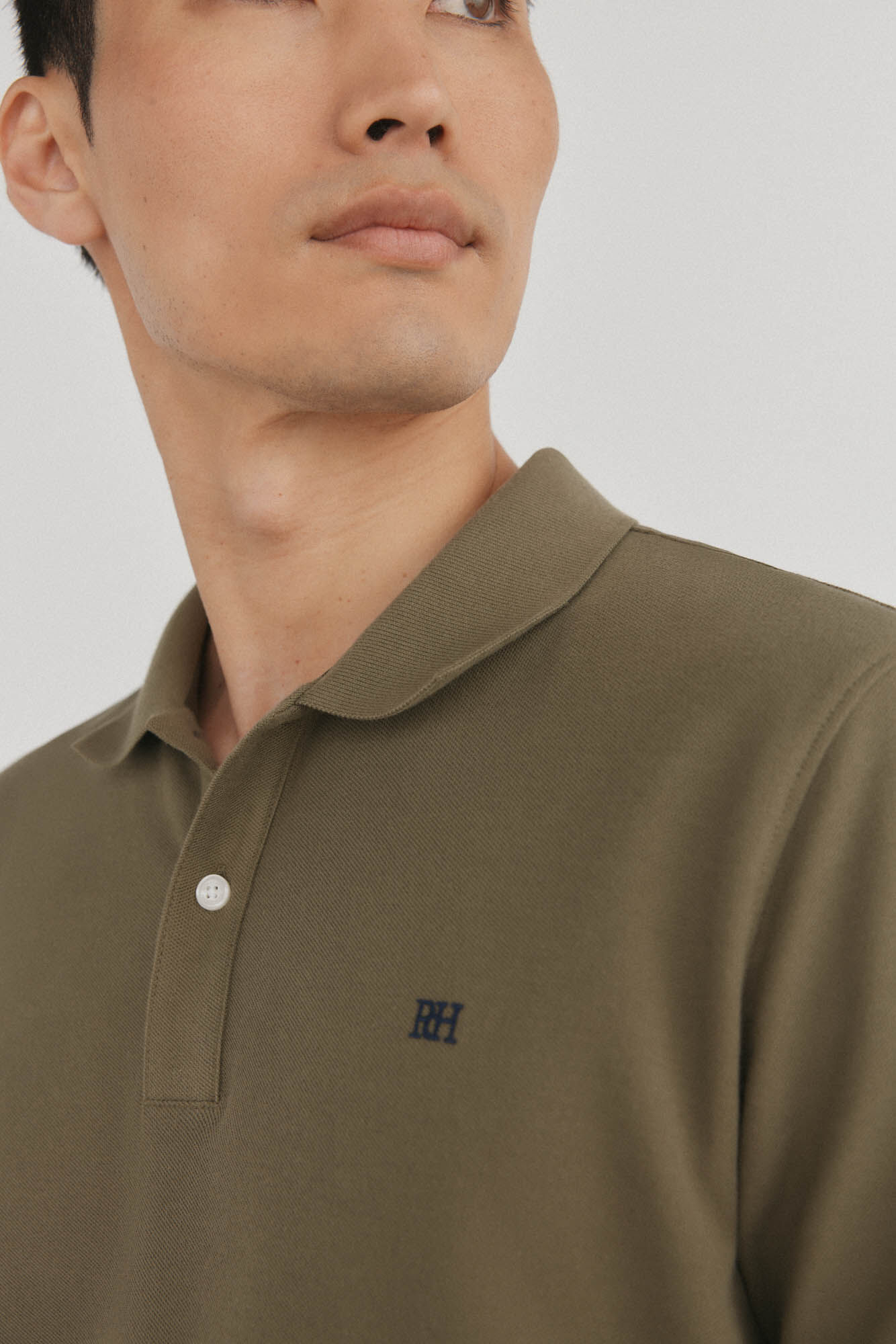 Pedro del Hierro Essential slim polo shirt Green