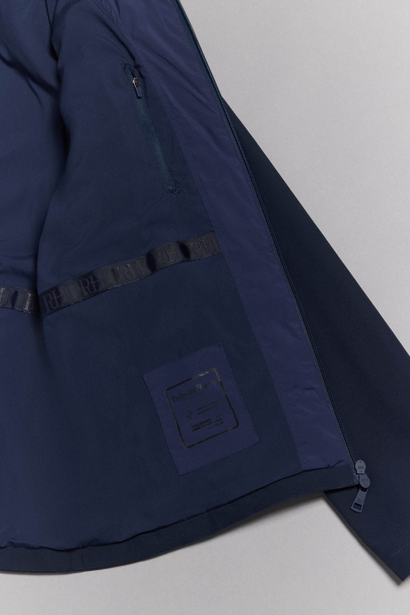 Pedro del Hierro Padded golf jacket Blue