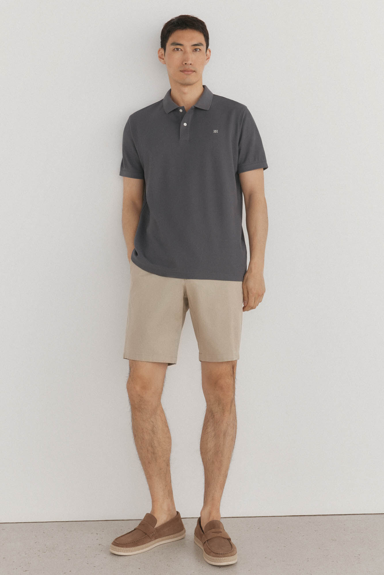 Pedro del Hierro Basic piqu&eacute; polo shirt