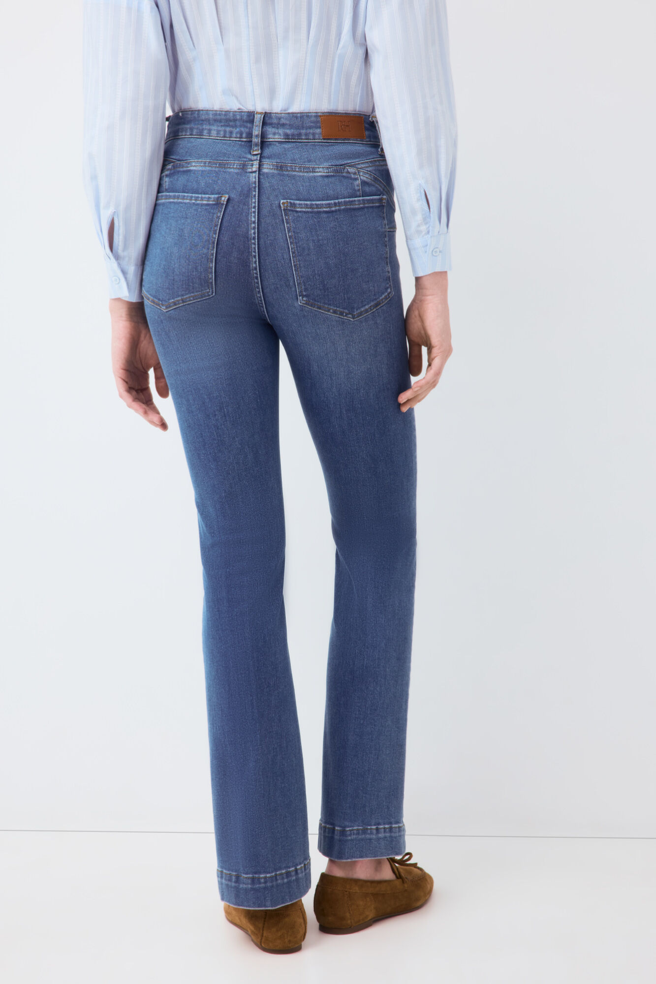 Pedro del Hierro Basic push up stove pipe jeans Blue
