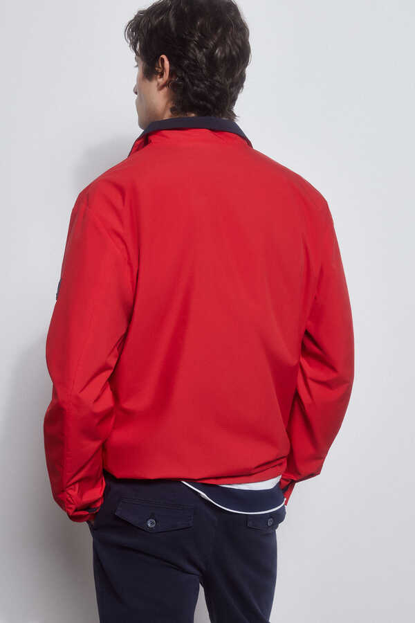 Pedro del Hierro Reversible jacket Red