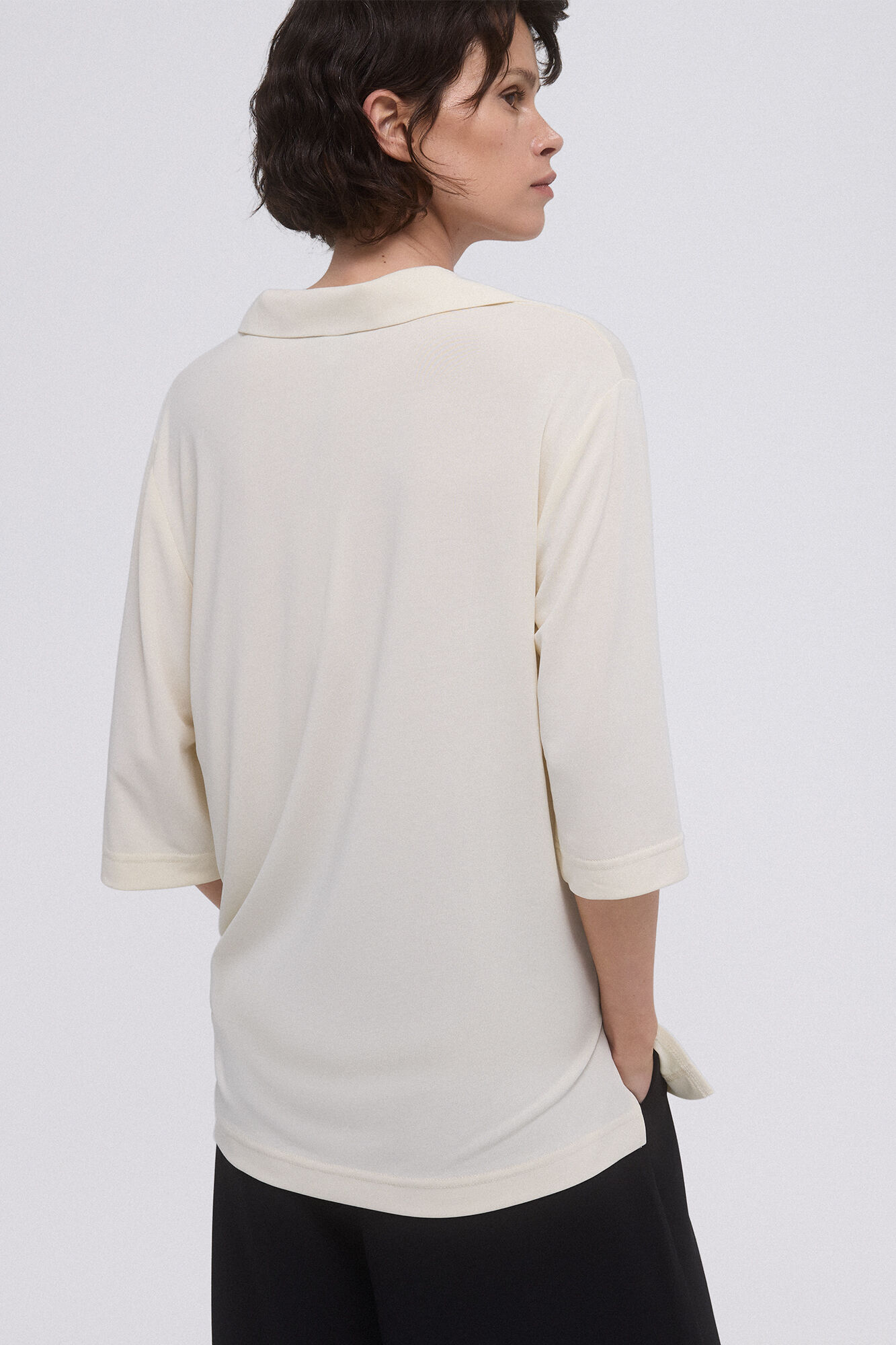 Pedro del Hierro p&oacute;lo largo Beige