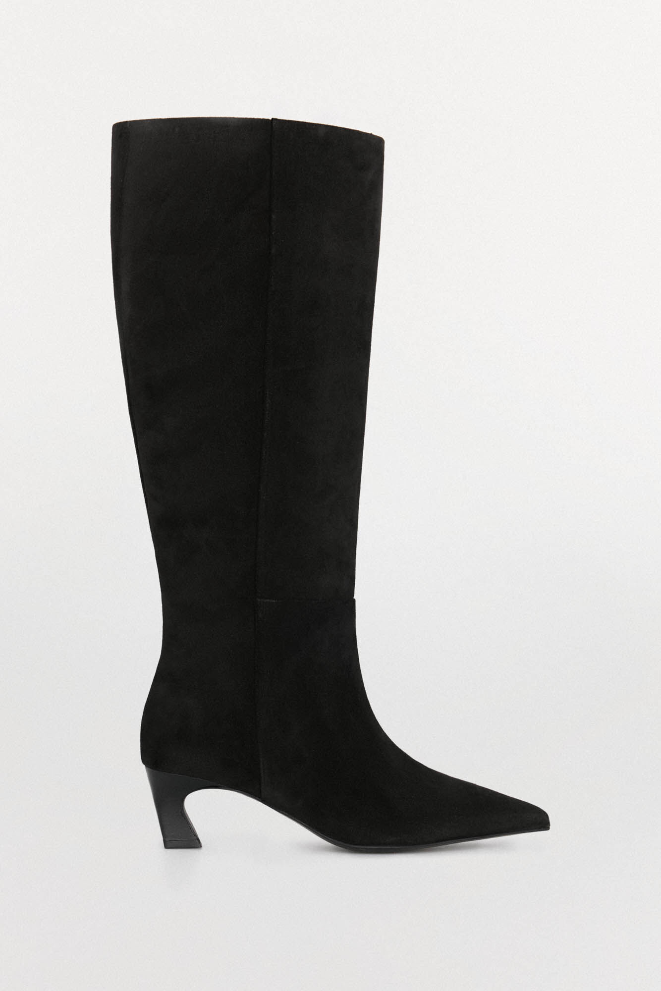 Pedro del Hierro Suede kitten heel split leather