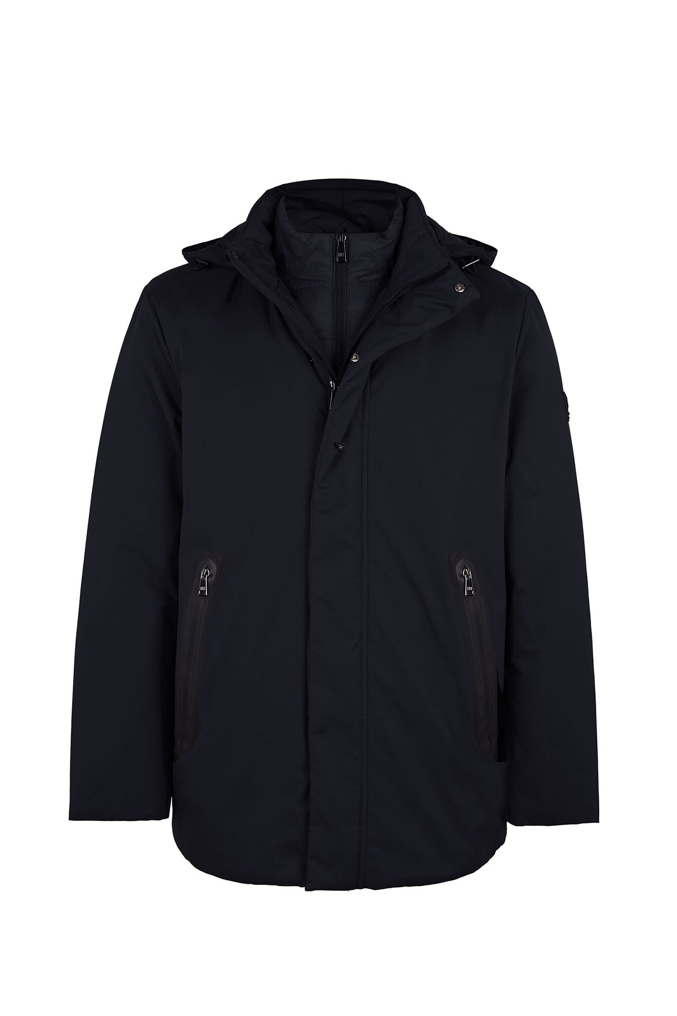 Pedro del Hierro Parka comprida t&eacute;cnica Azul