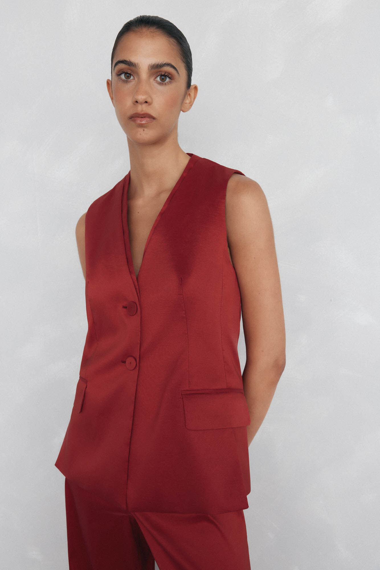 Pedro del Hierro Red vest Red