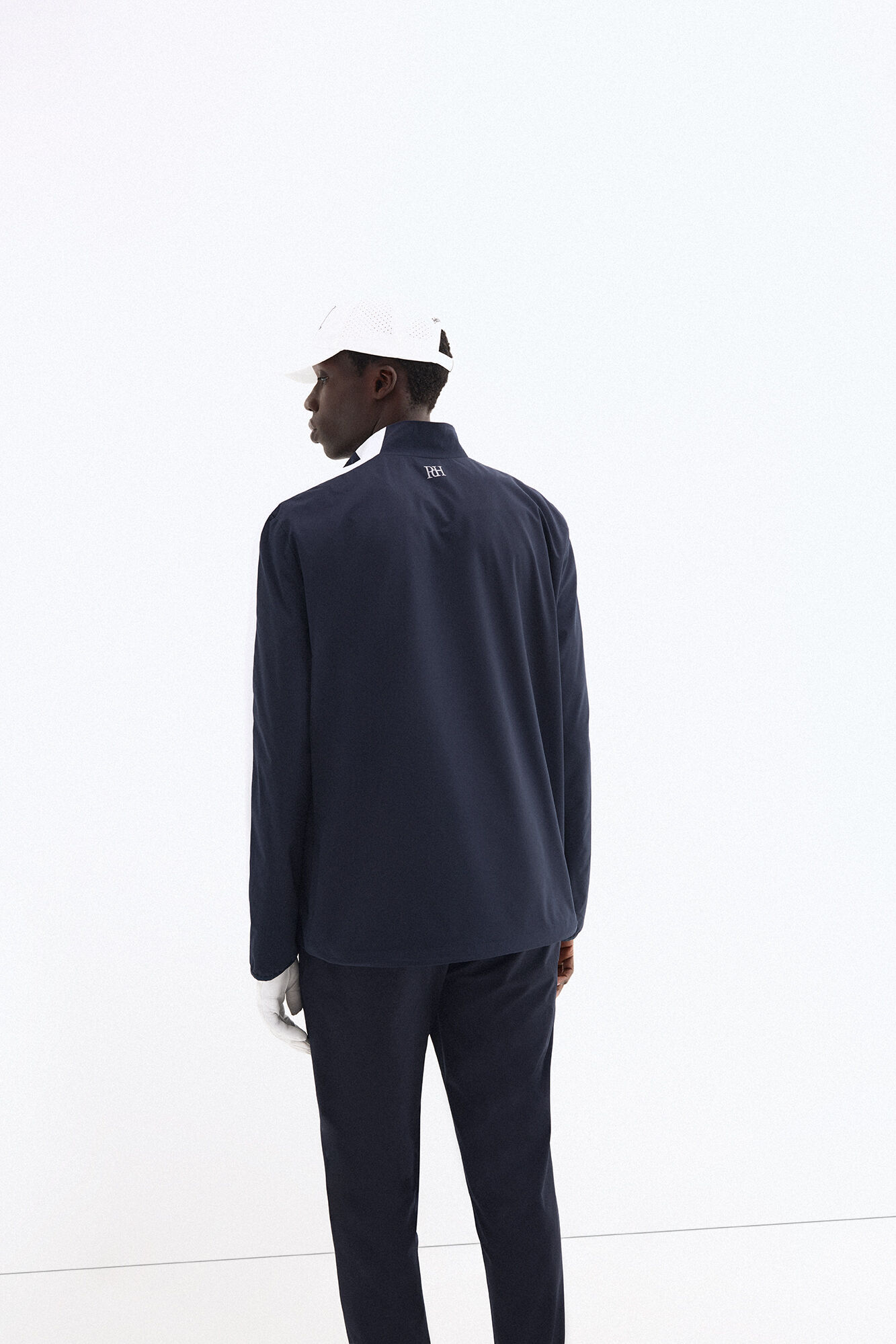 Pedro del Hierro Deportiva cortavientos golf Azul