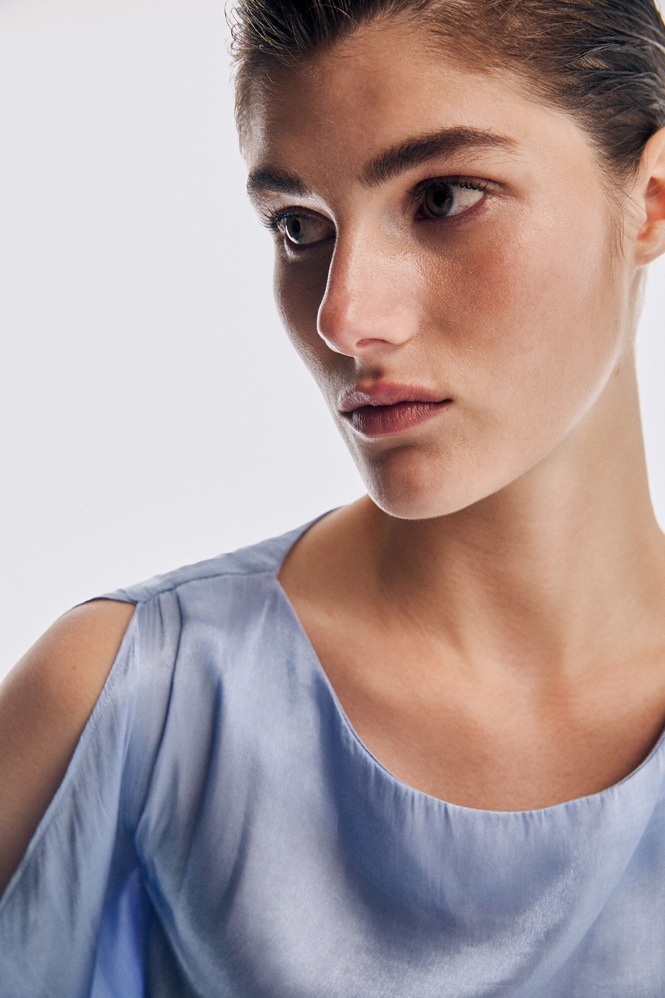 Pedro del Hierro Crew neck top Blue