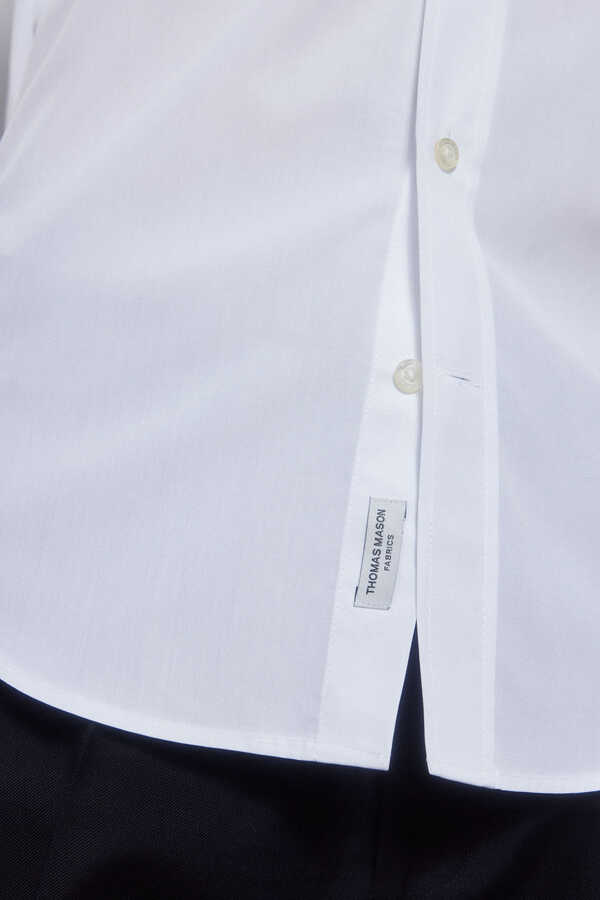 Pedro del Hierro Italian poplin shirt White
